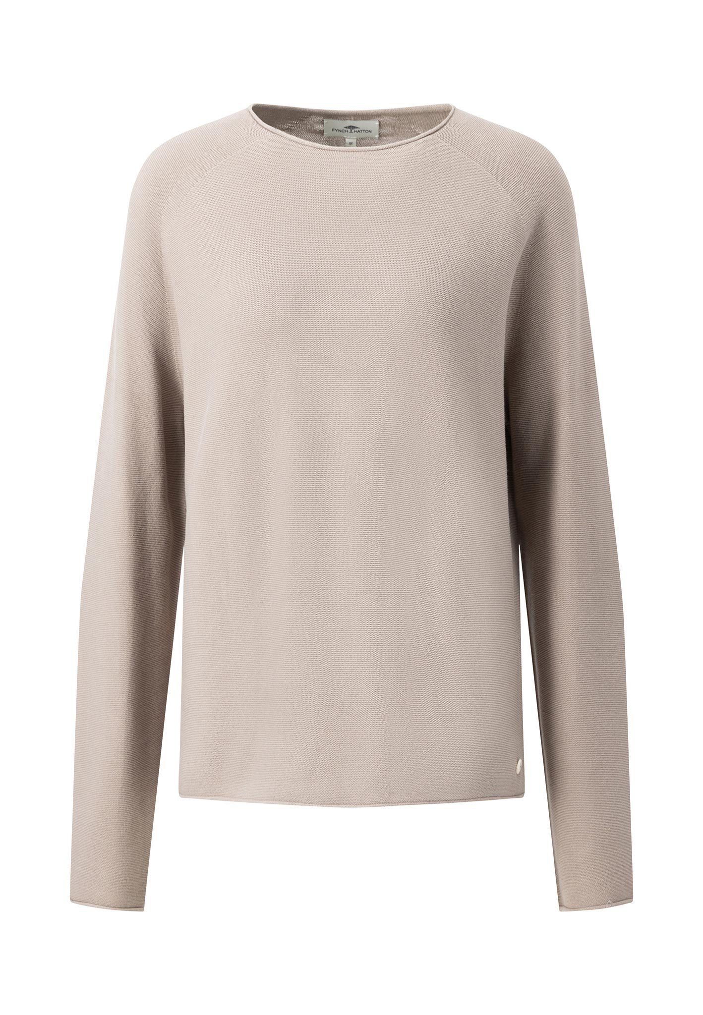 FYNCH-HATTON Strickpullover PULLOVER O-NECK FINE günstig online kaufen