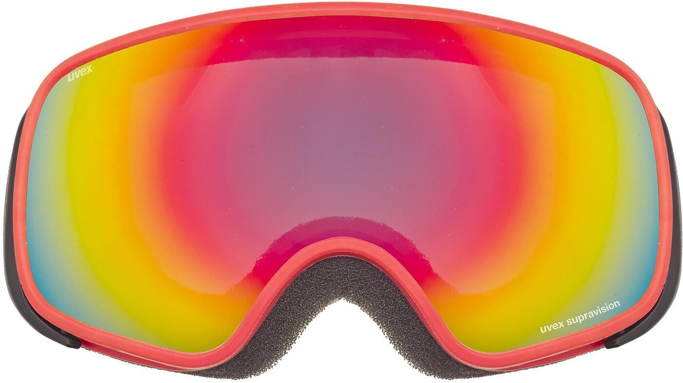 Uvex Skibrille scribble FM 3130 uvex red fierce