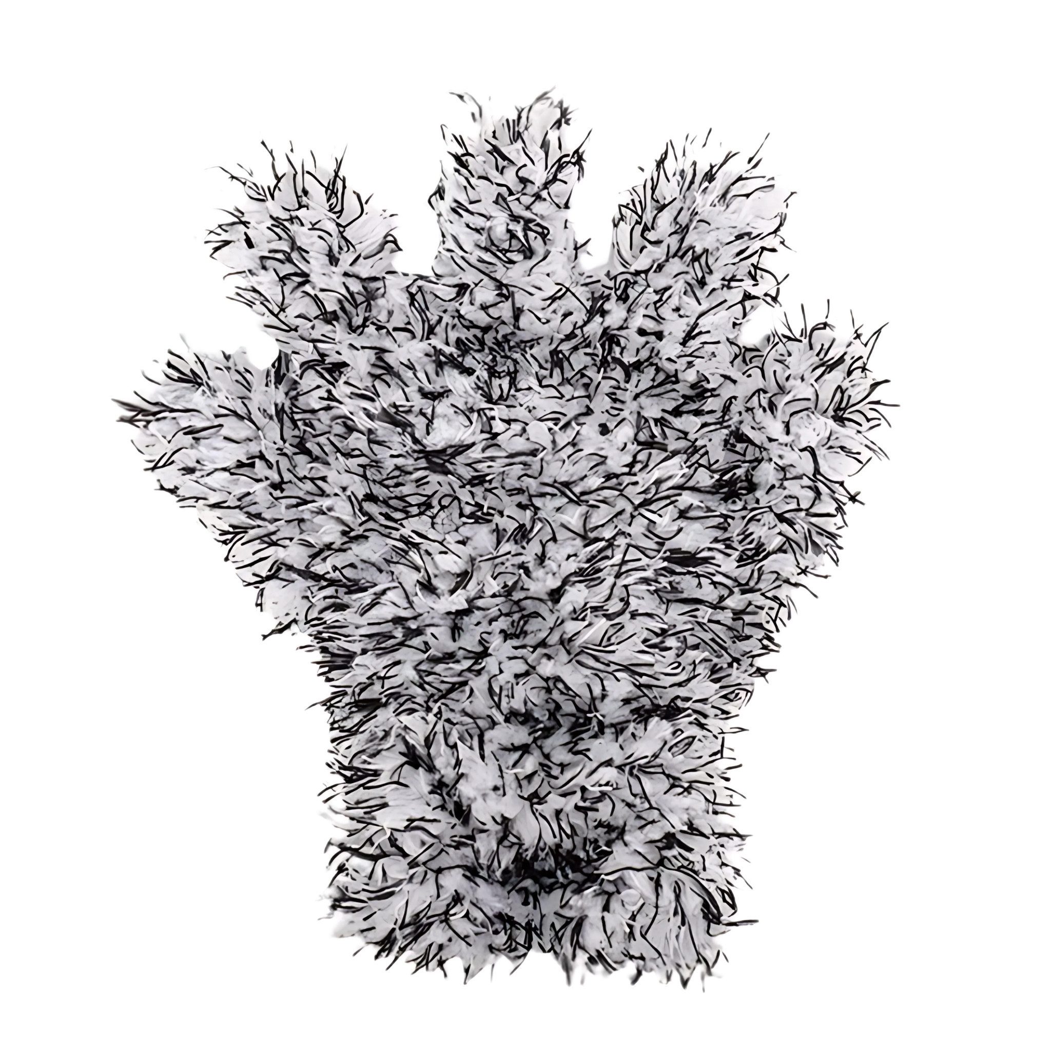 HS.SUPPLY Waschhandschuh Autowaschhandschuh Mikrofaser zweiseitig, Auto Reinigungszubehör, Zweiseitiger Bezug, extrem schonende Reinigung, universell einsetzbar