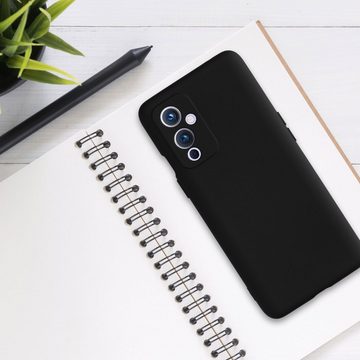 kwmobile Handyhülle Slim Case für OnePlus 9 (EU/NA Version), Hülle Silikon Handy - Handyhülle gummiert