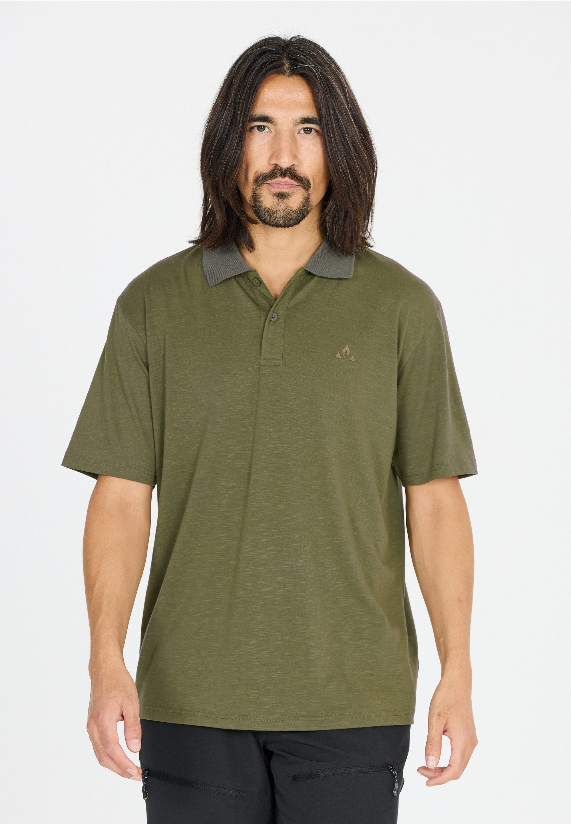 WHISTLER Langarm-Poloshirt Vale Aus leichtgewichtigem Material