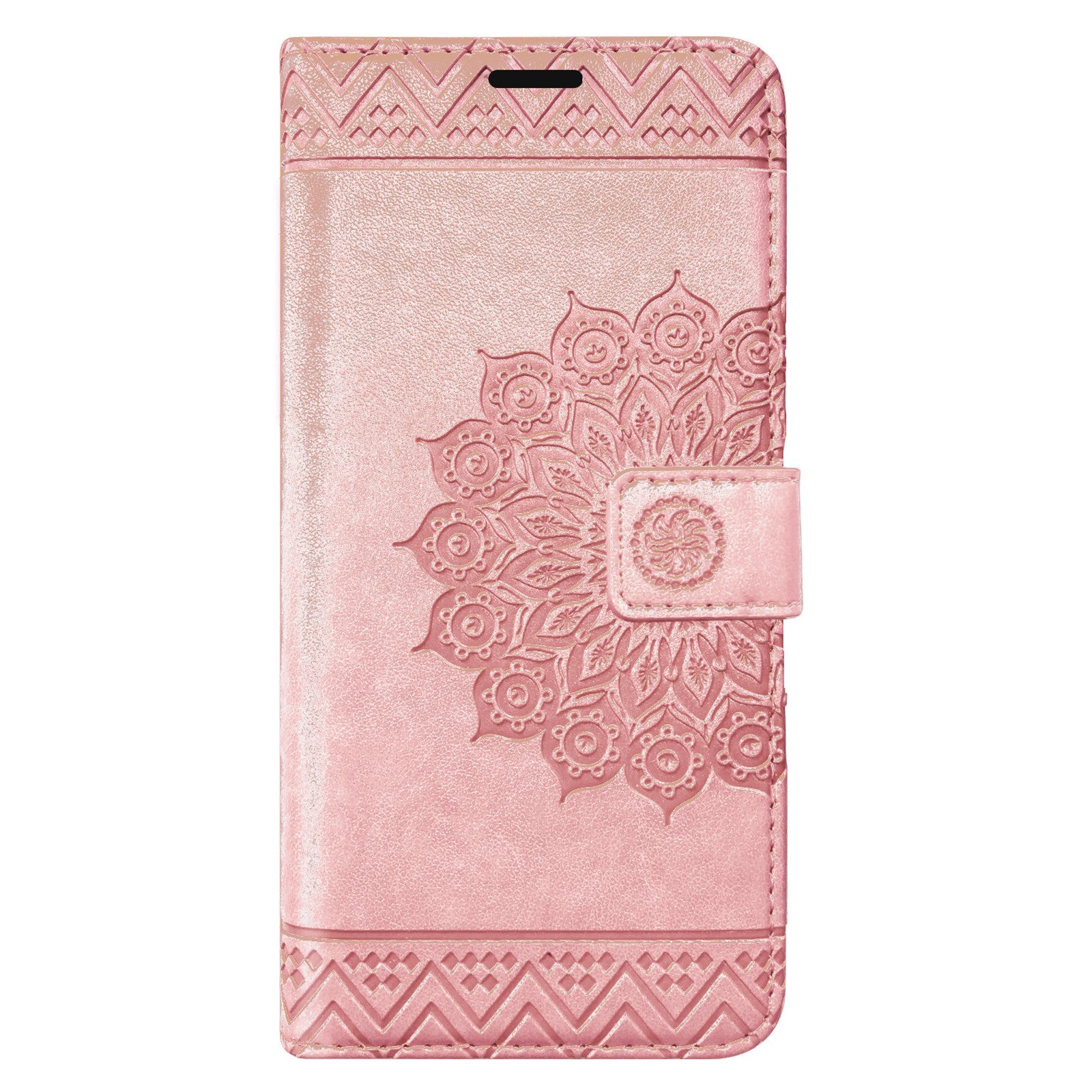 betterfon Handyhülle Handytasche für Samsung Galaxy A12 / M12 Klapphülle, Wallet Case mit Kartenfächern Magnetverschluss und weicher Innenhülle – Bild 4 von 5