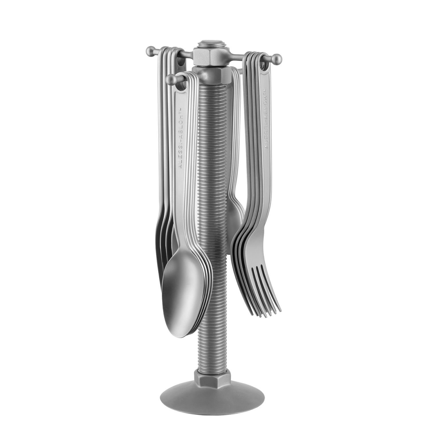 Alessi Besteck-Set Conversational Objects 16-teilig (16-tlg), Edelstahl