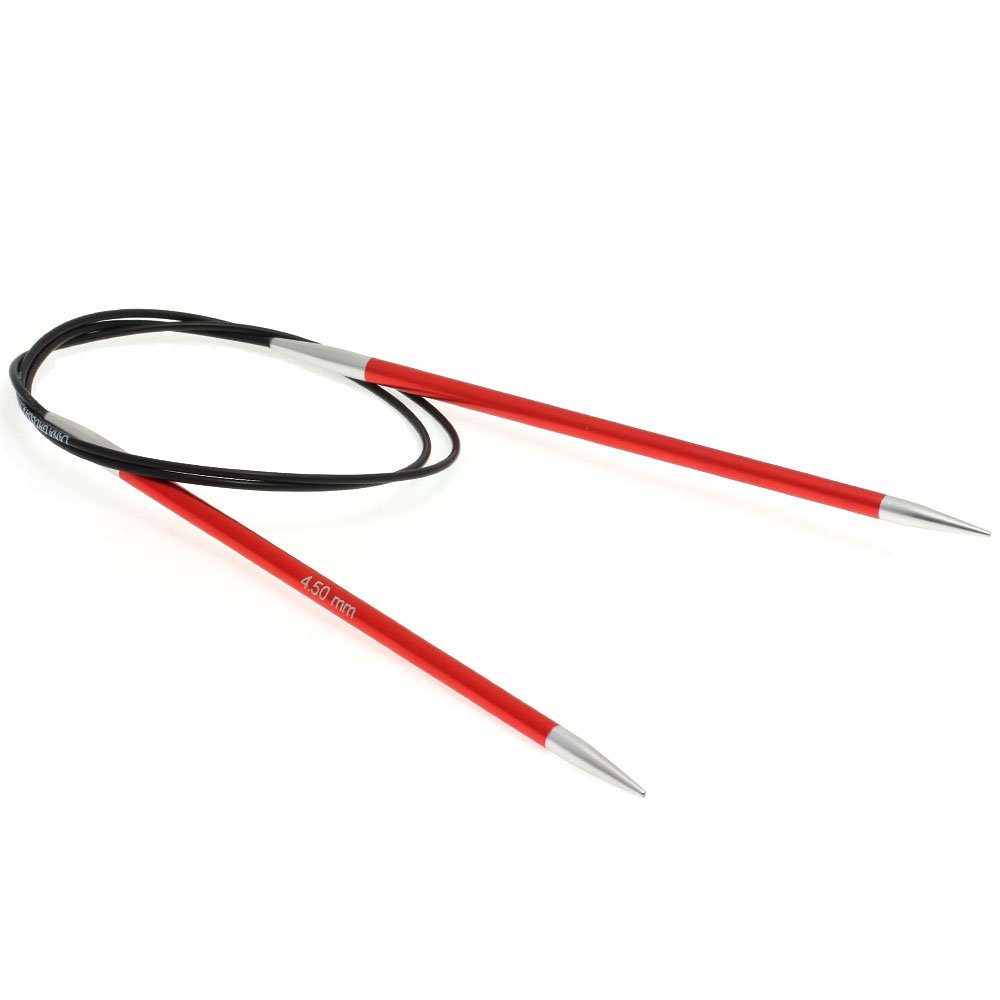 LANA GROSSA Rundstricknadeln Knit Pro Rundstricknadel Aluminium Rainbow, Rundstricknadel verschiedene Längen/Größen