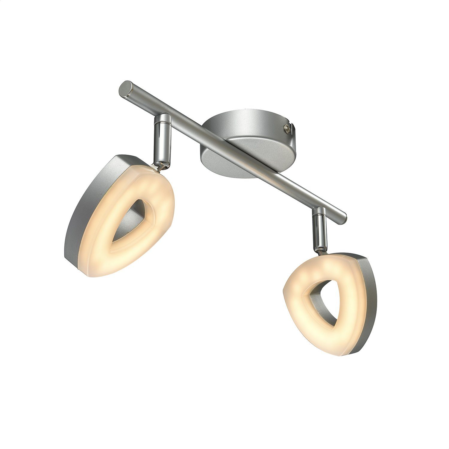 bmf-versand Deckenleuchte Deckenleuchte LED Wohnzimmer Deckenlampe Deckenstrahler 2 Flammig