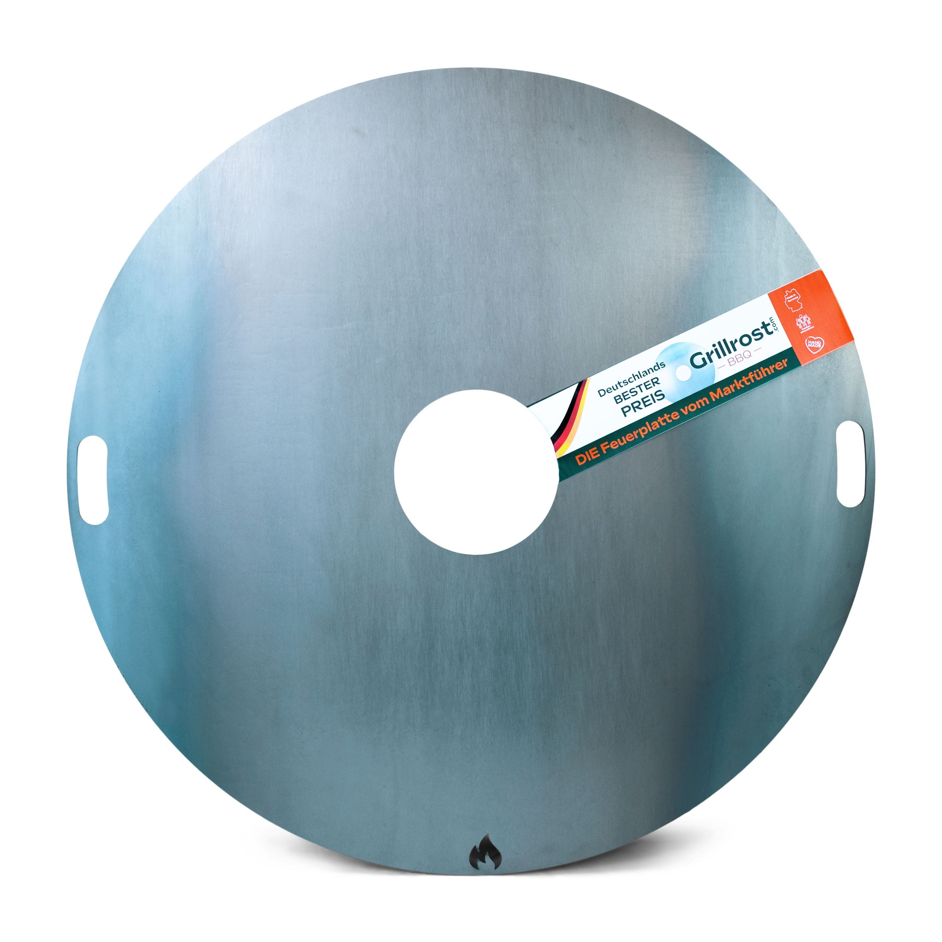 Grillrost.com BBQ Grillrost BBQ 100er Feuerplatte, Made in Germany