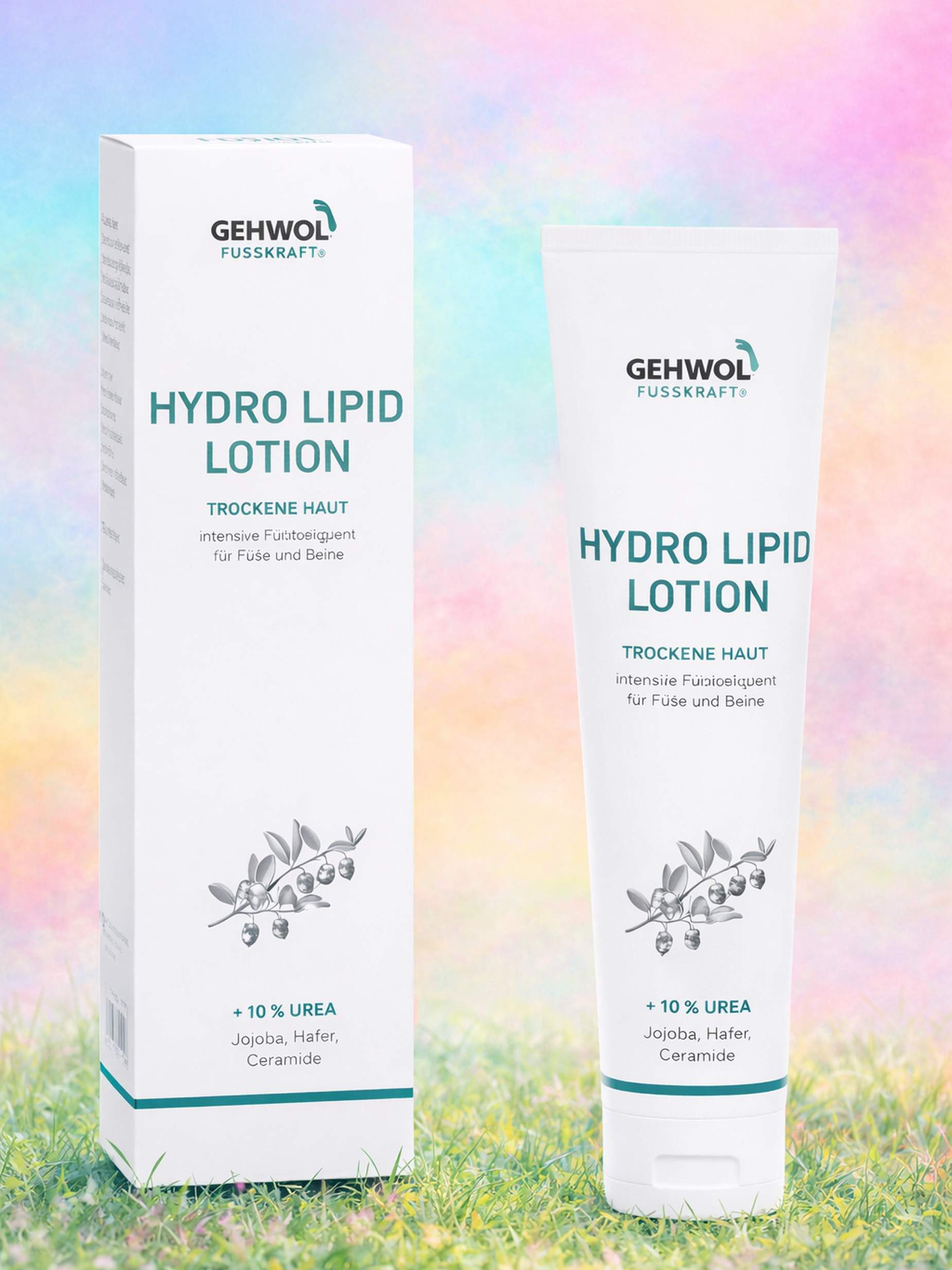 Eduard Gerlach GmbH Fußcreme GEHWOL FUSSKRAFT Hydro Lipid Fußlotion mit Urea für trockene Füße 125 Packung