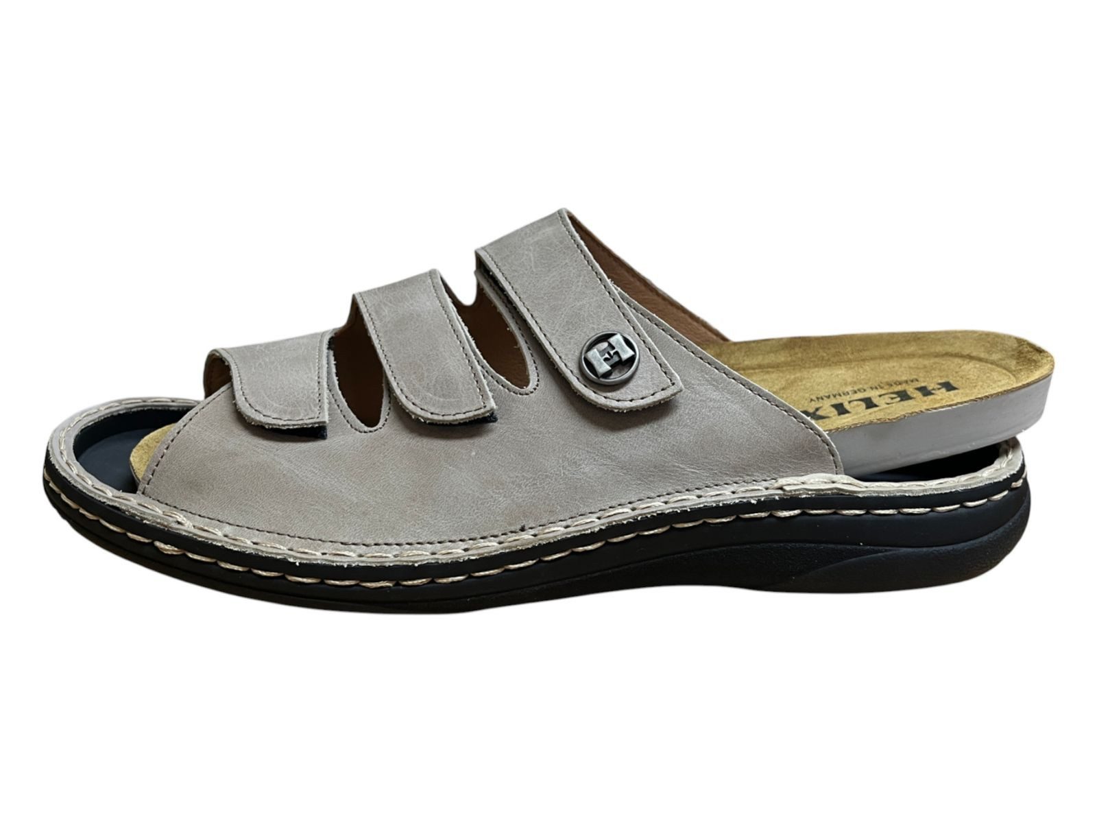 Helix STARWALKER by HELIX Herren Komfort Pantolette 82033-31 schwarz Pantolette