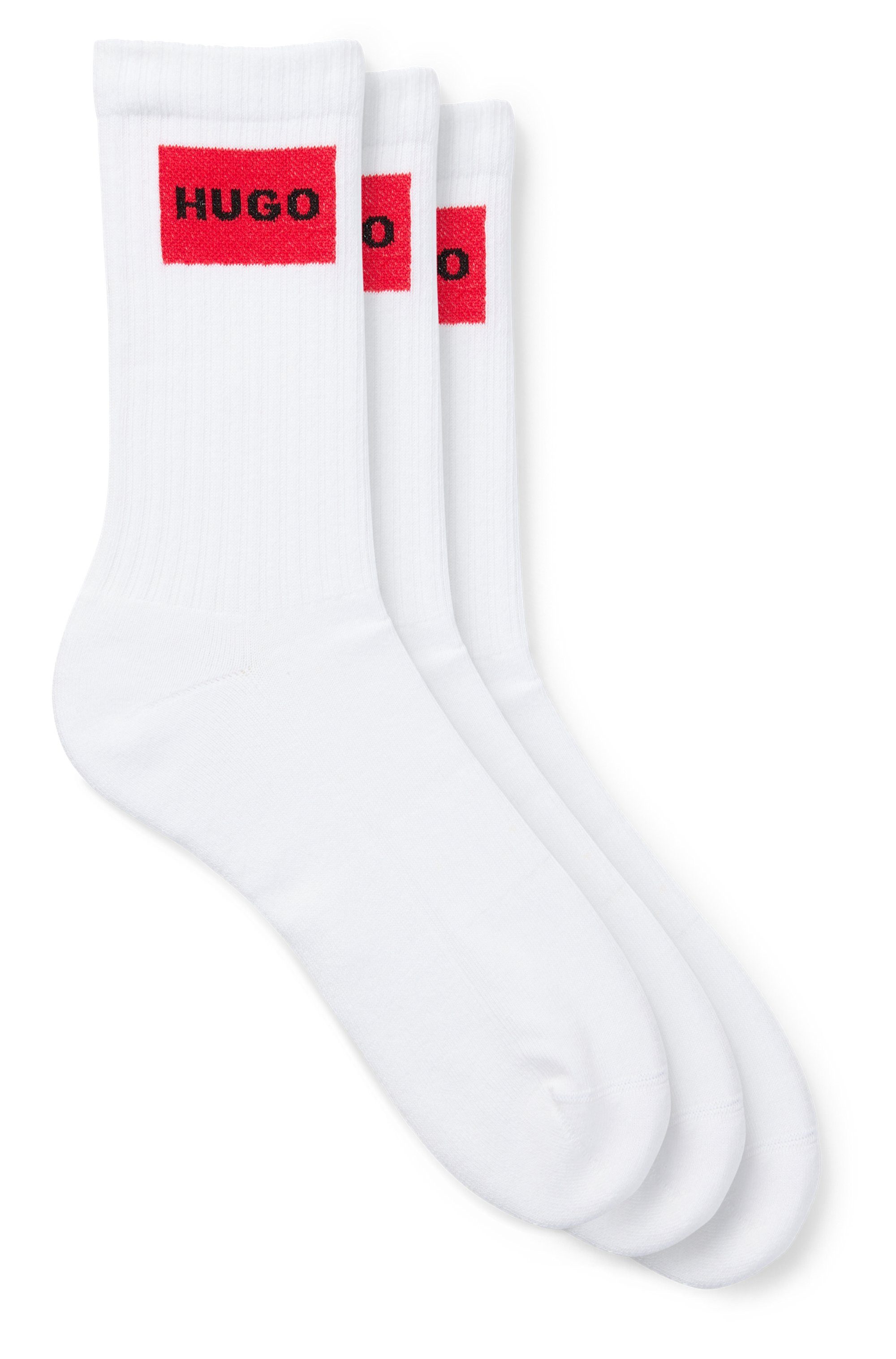 Freizeitsocken 3P QS RIB LABEL