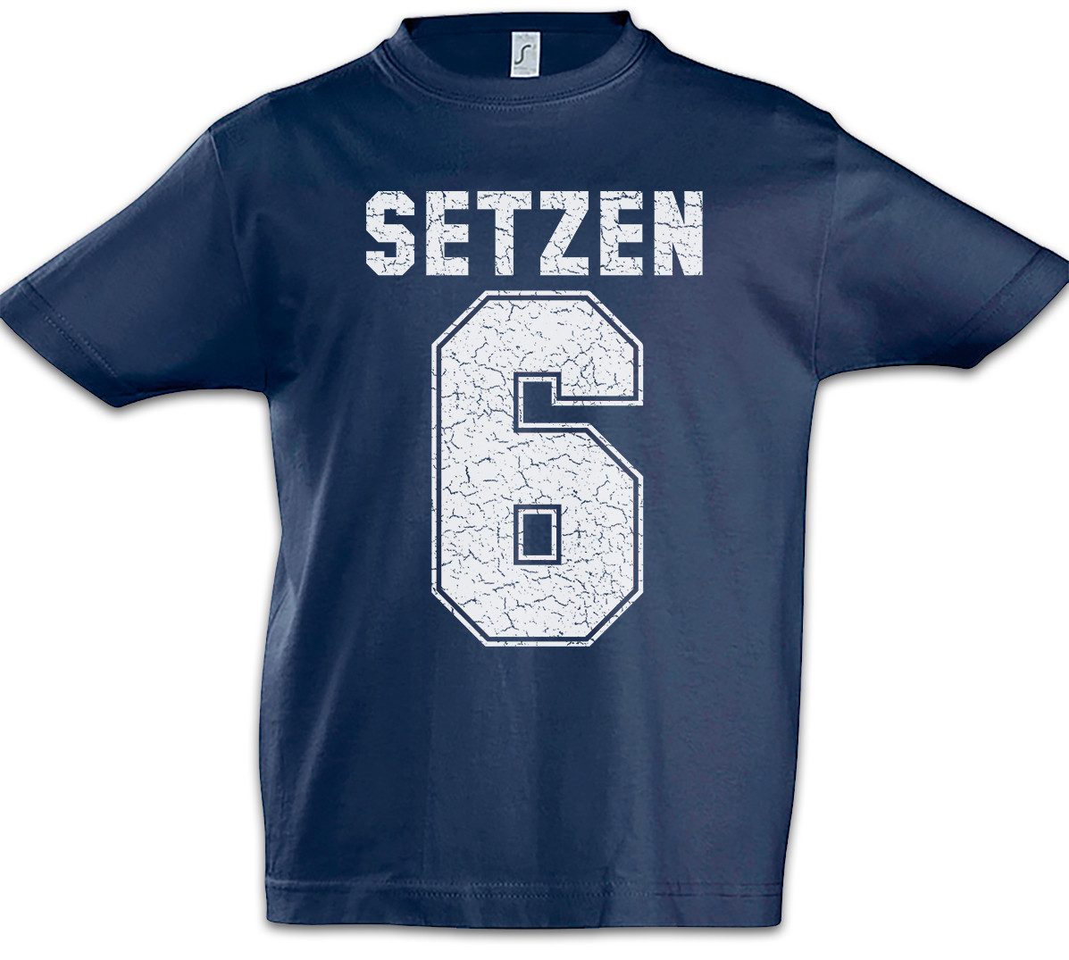 Urban Backwoods Print-Shirt Setzen 6 Kinder T-Shirt Note Schulnote Schule Schüler Lehrer Abschluss (1-tlg) Spaß Geschenk Zeugnis Prüfung