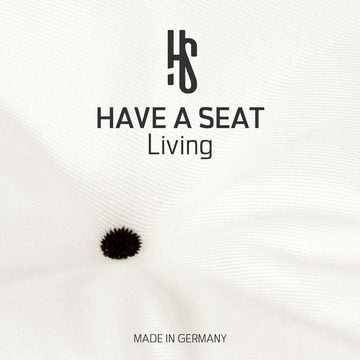 HAVE A SEAT Living Bankauflage - bequeme Premium Gartenbankauflage - hochwertige Sitzauflage, orthopädisch, wetterfest, UV-Schutz (8/10), komplett waschbar bis 95°C