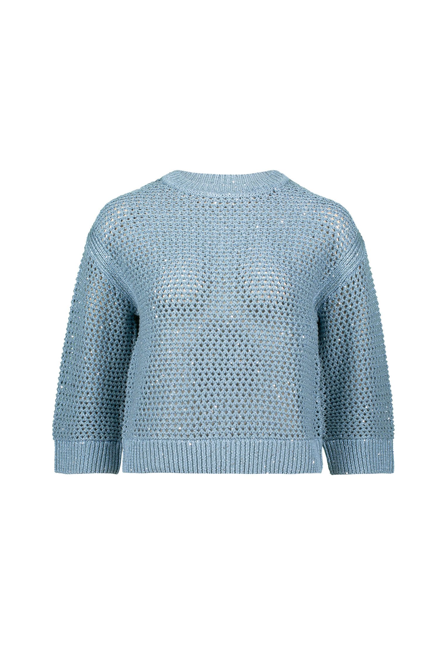 Zero Strickpullover zero Grobstrickpullover mit Glitzer günstig online kaufen