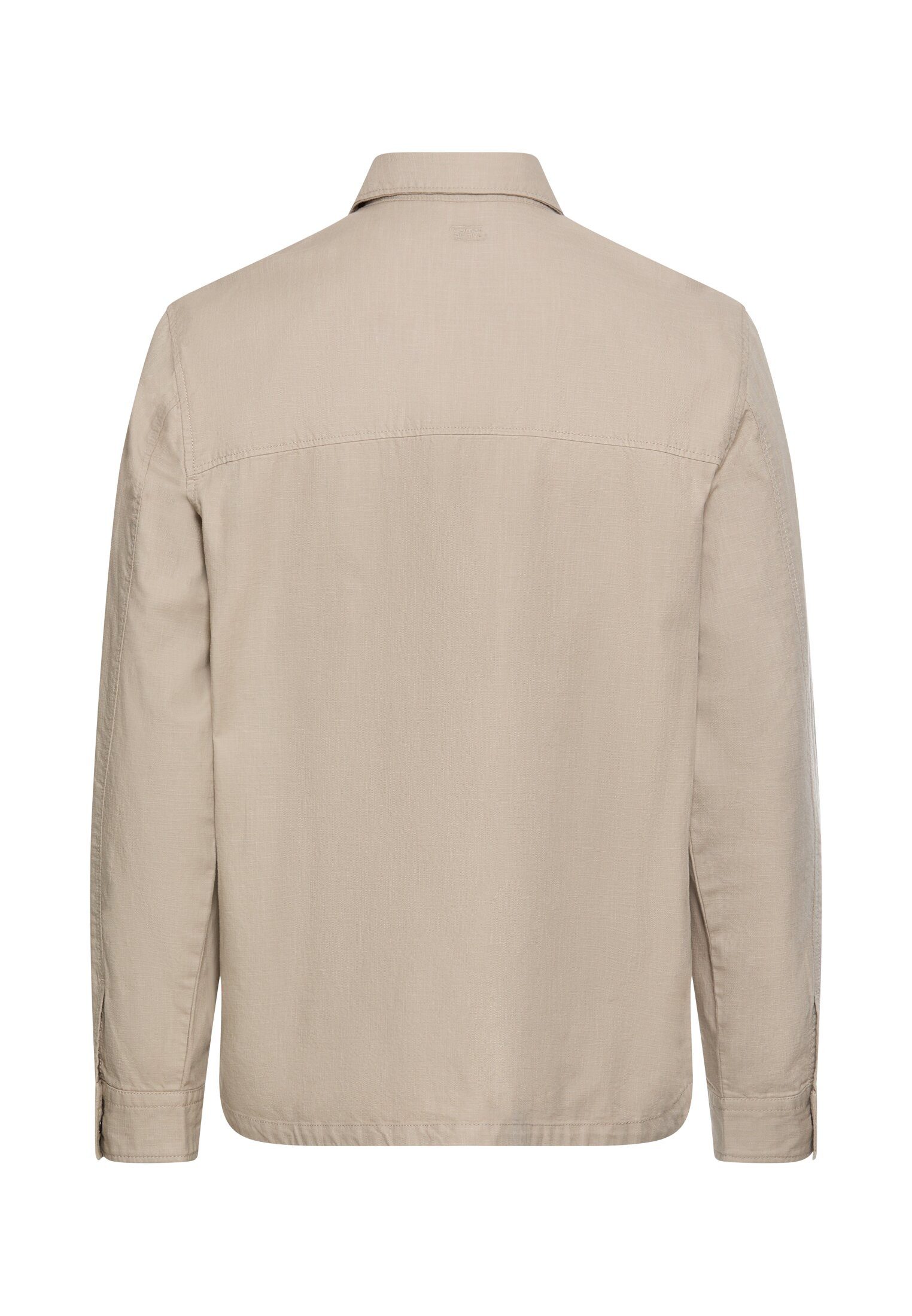 camel active Langarmhemd Overshirt mit Druckknöpfen günstig online kaufen