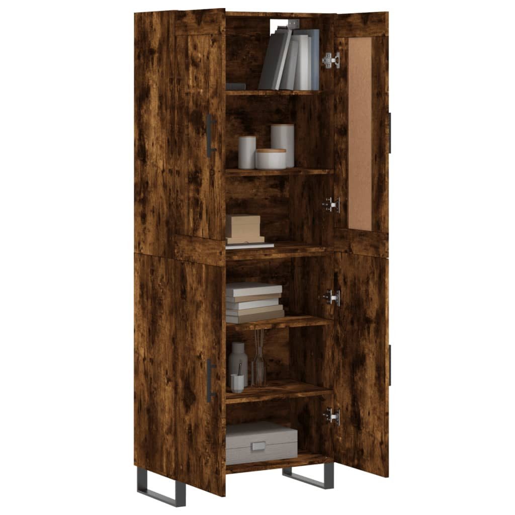 vidaXL Highboard Highboard Räuchereiche 69,5x34x180 cm günstig online kaufen