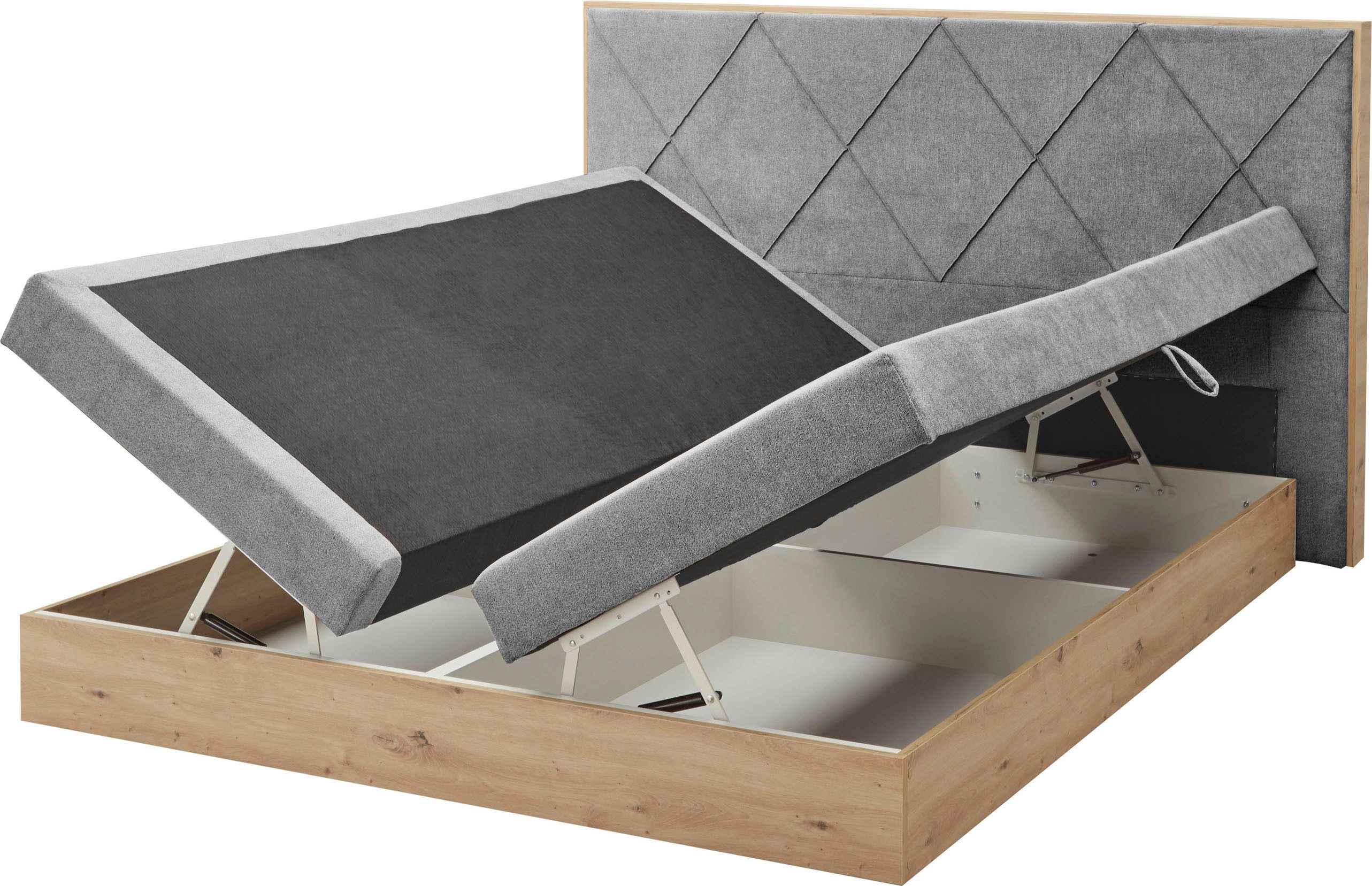 ED EXCITING DESIGN Boxspringbett Bellevue, inkl. günstig online kaufen