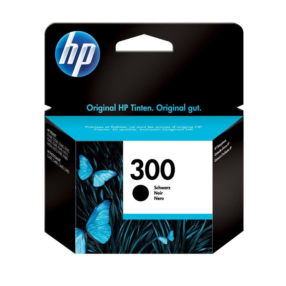 HP No.300 Black Tintenpatrone schwarz Tintenpatrone