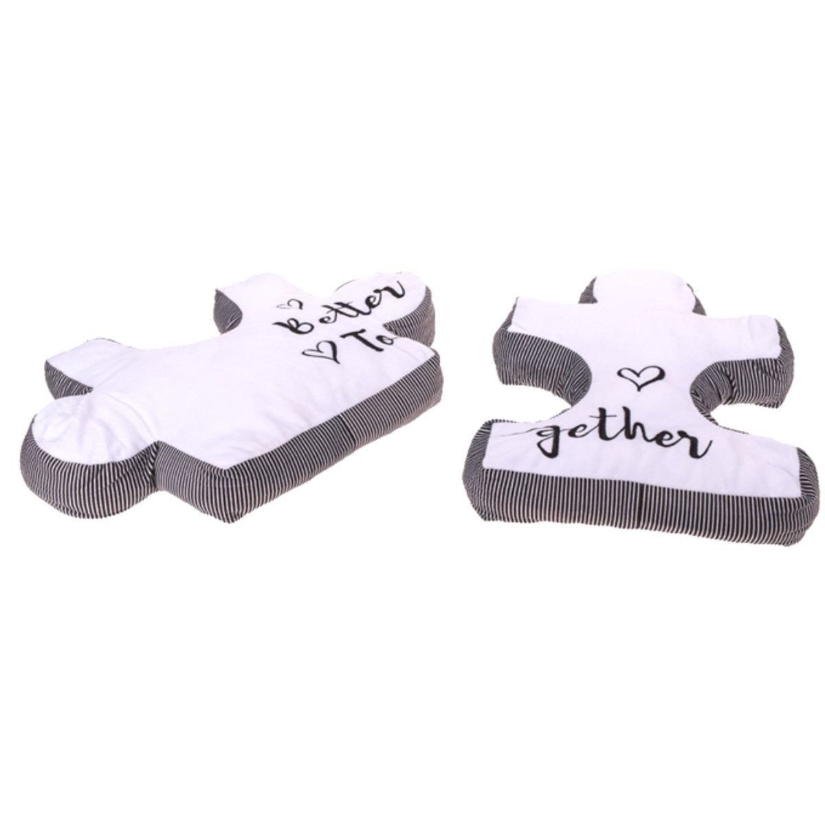 Out of the Blue Dekokissen Puzzlekissen Kissen Puzzle Dekokissen Pärchen Pa günstig online kaufen