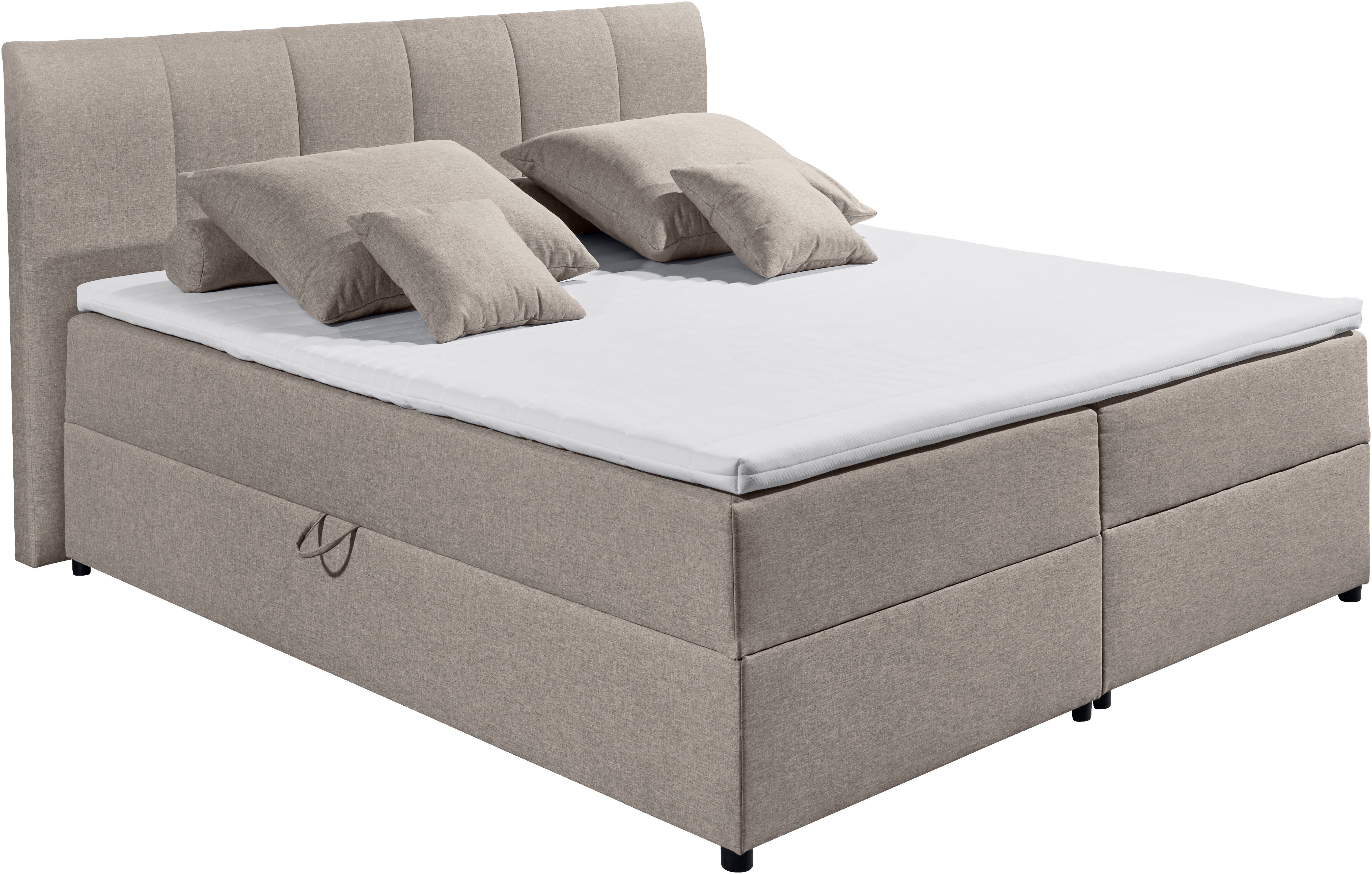 ED EXCITING DESIGN Boxbett "Granada" OTTOs Choice, Хиты продаж inkl. Bettkasten und Topper, erhältlich in den Größen 120x200cm & 180x200cm