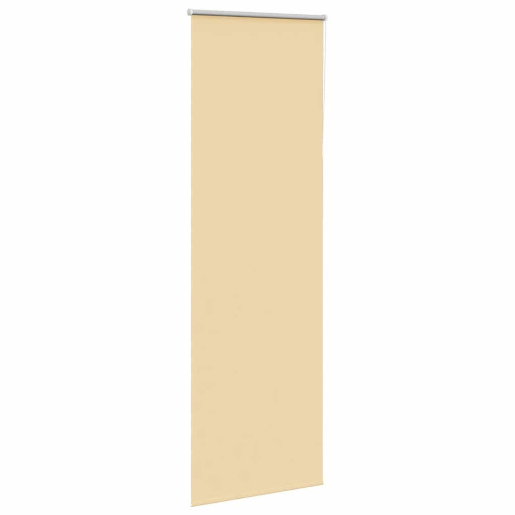 Rollo Verdunkelungsrollo Beige 70x230cm Stoffbreite 65,7 cm Polyester, vidaXL
