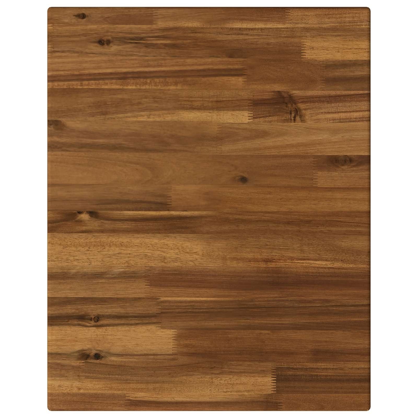 vidaXL Tischplatte Rechteckige Tischplatte 40 x 40 x 3,5 cm Quadratisch Natur (1 St)