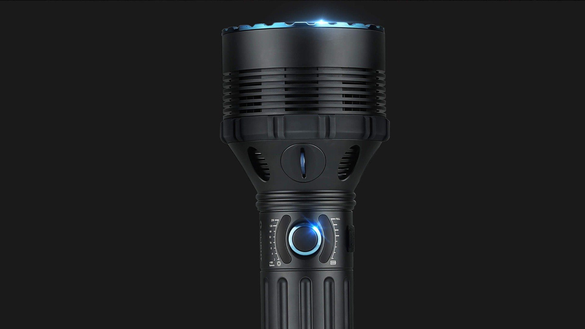 Lumen, Leistungsstarke Marauder Taschenlampe Gefräste 25000 OLIGHT Rettungslampe, X9R Fingerrillen