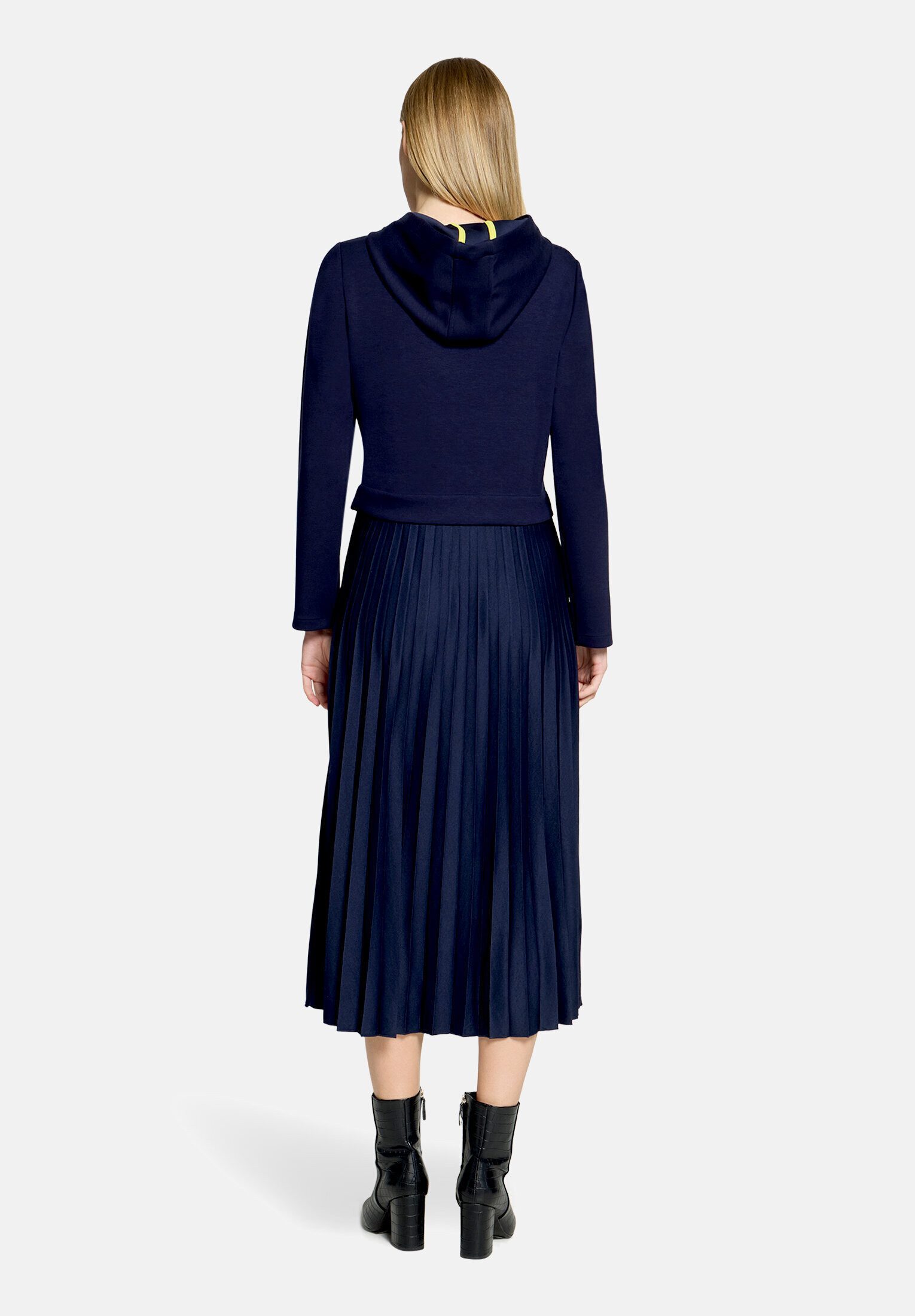 Cartoon Druckkleid Damen mit Kapuze