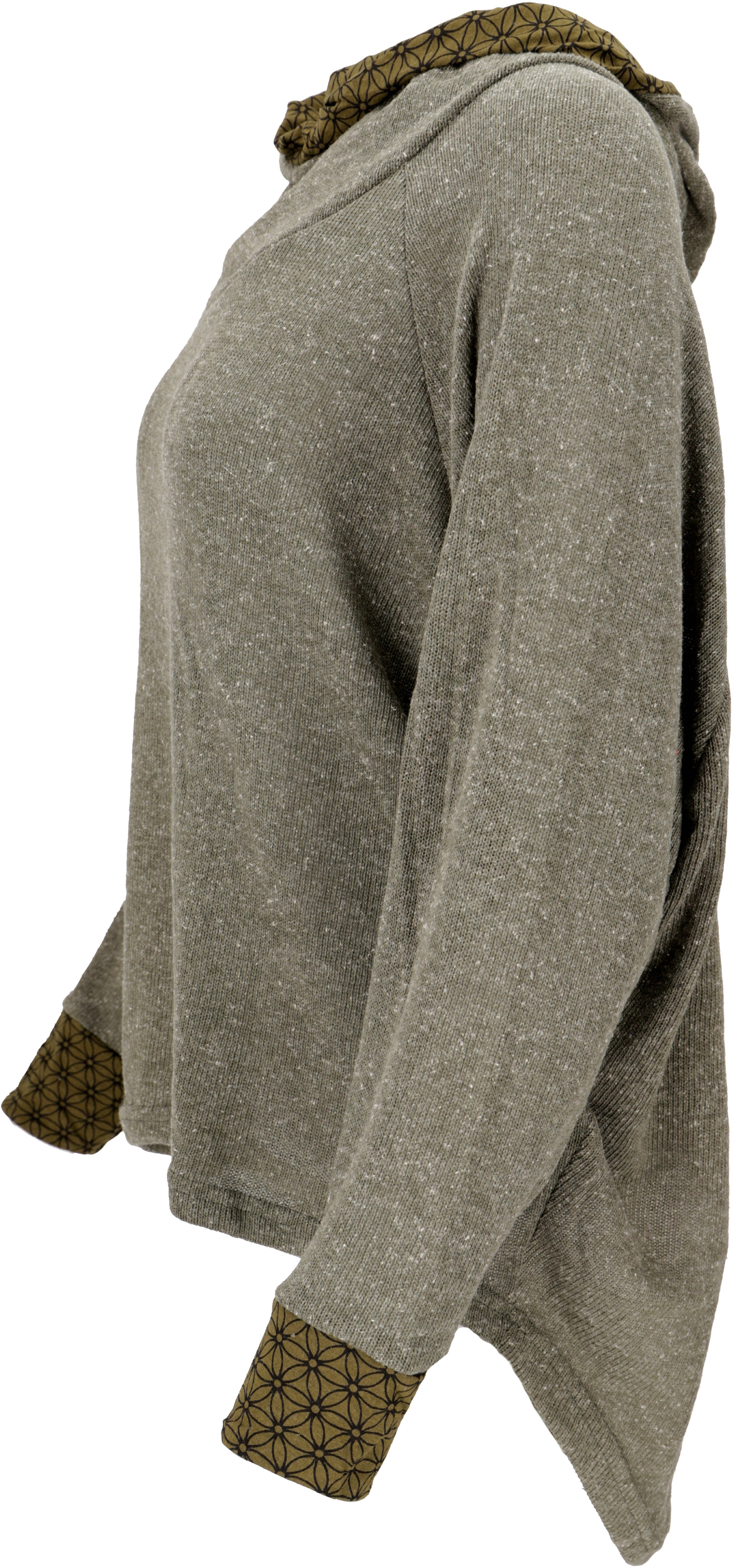 Guru-Shop Longsleeve Hoody, Sweatshirt, Pullover, Kapuzenpullover -.. alter günstig online kaufen