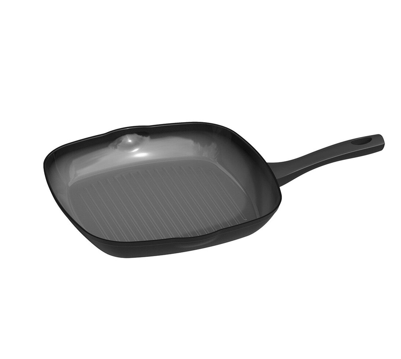 Michelino Bratpfanne Nora New Line Grillpfanne, geeignet für alle Herdarten, Aluminium (1-tlg), Induktionsgeeignet