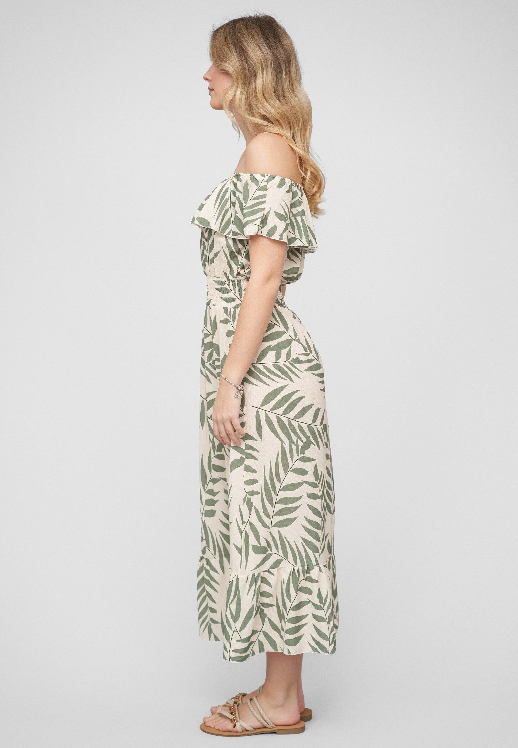 CLOUD 5IVE A-Linien-Kleid CLOUD 5IVE Off Shoulder Maxi Dress (1-tlg) – Bild 5 von 5