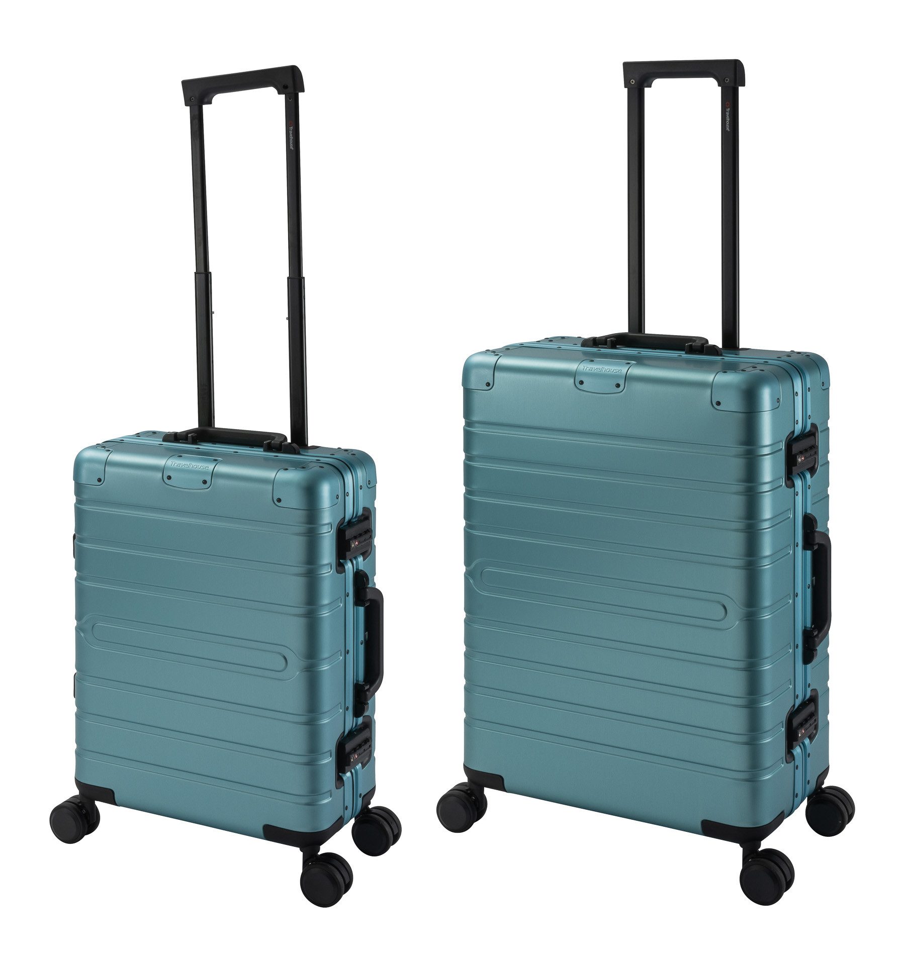 Travelhouse Trolleyset Oslo, 4 Rollen, (2 günstig online kaufen