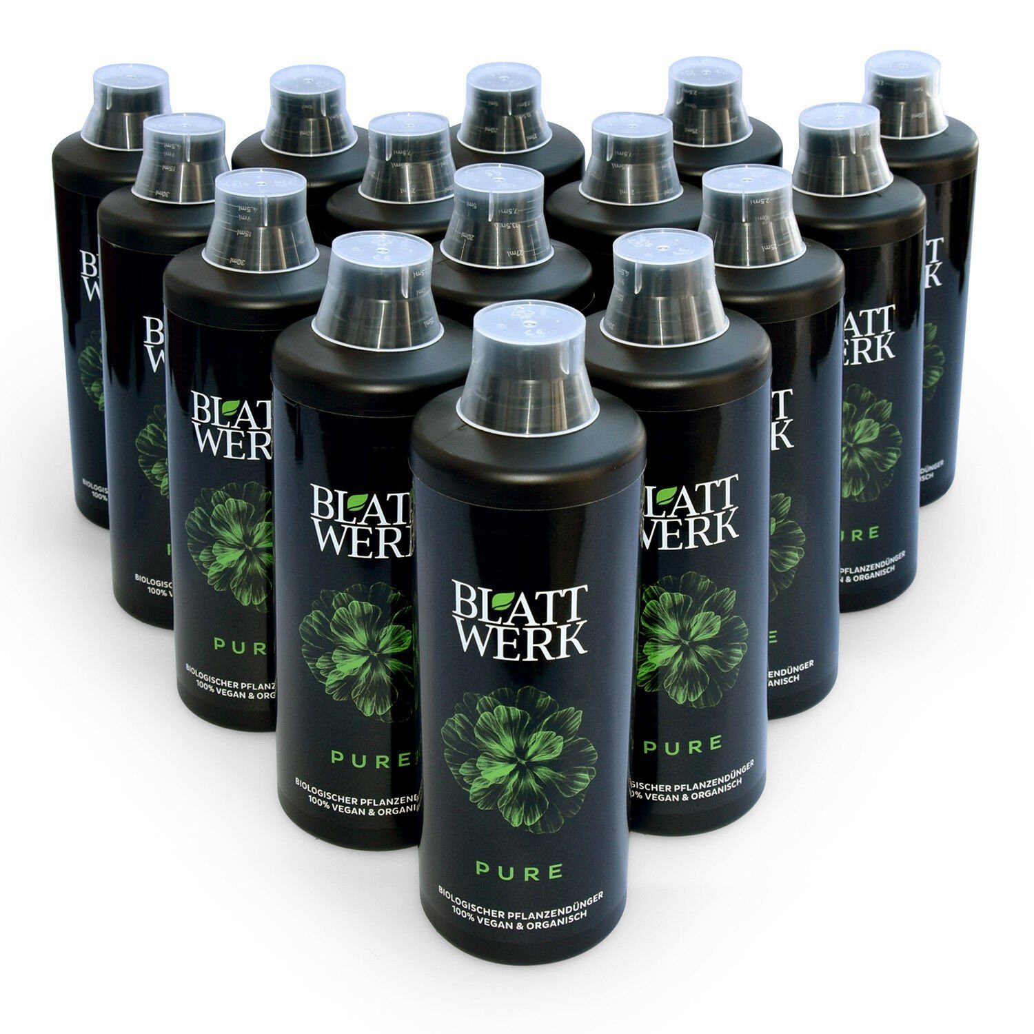 BIOFABRIK Pflanzendünger BLATTWERK Dünger, Biodünger, Universaldünger vegan, 15-St.