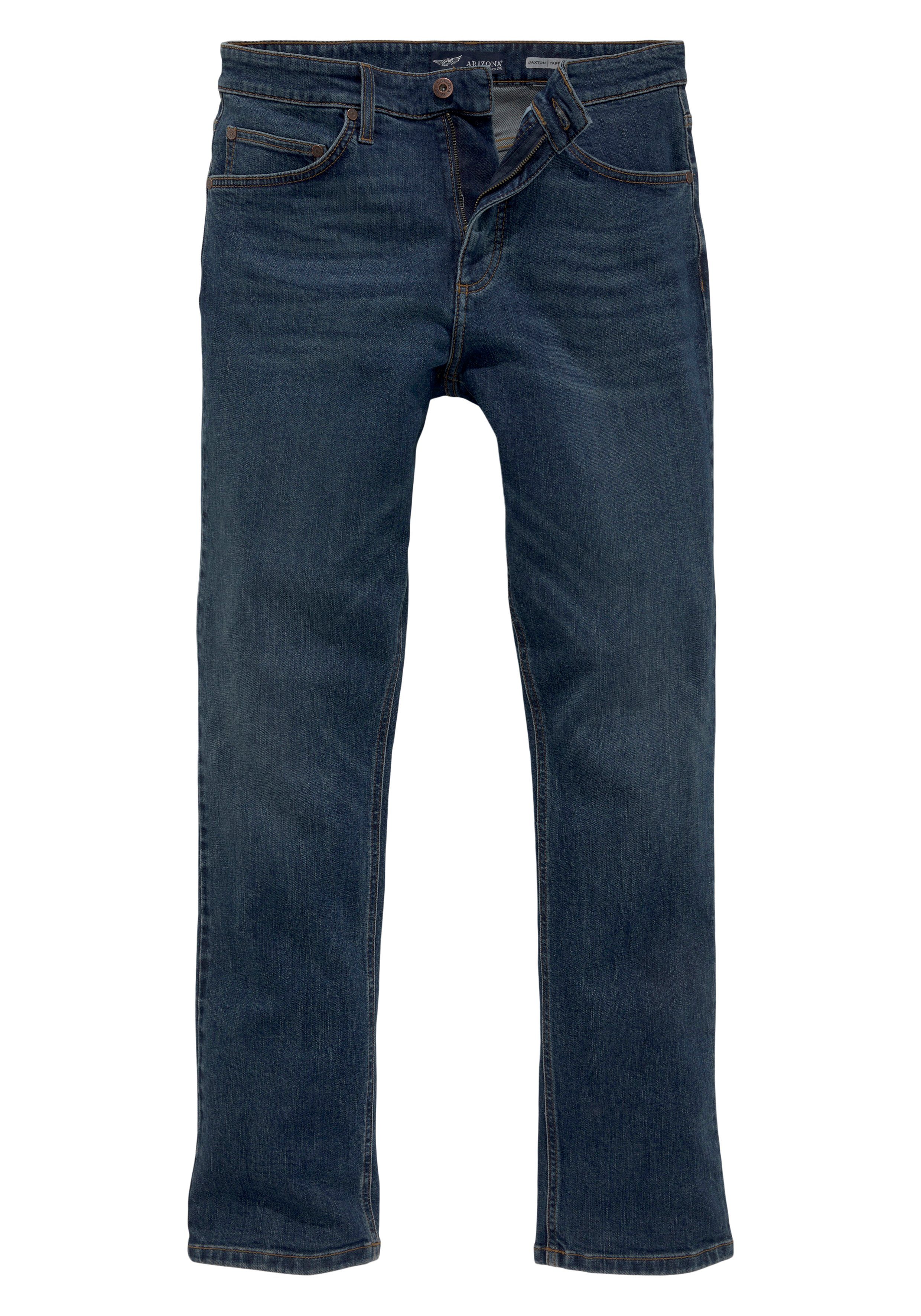 dark used Tapered-fit-Jeans Arizona blue Jaxton