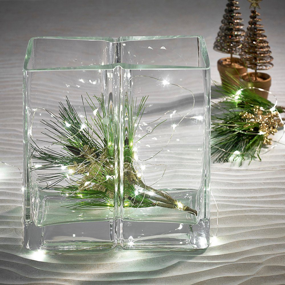 MeLiTec LED-Lichterkette XM58, 50 Microdot LEDs