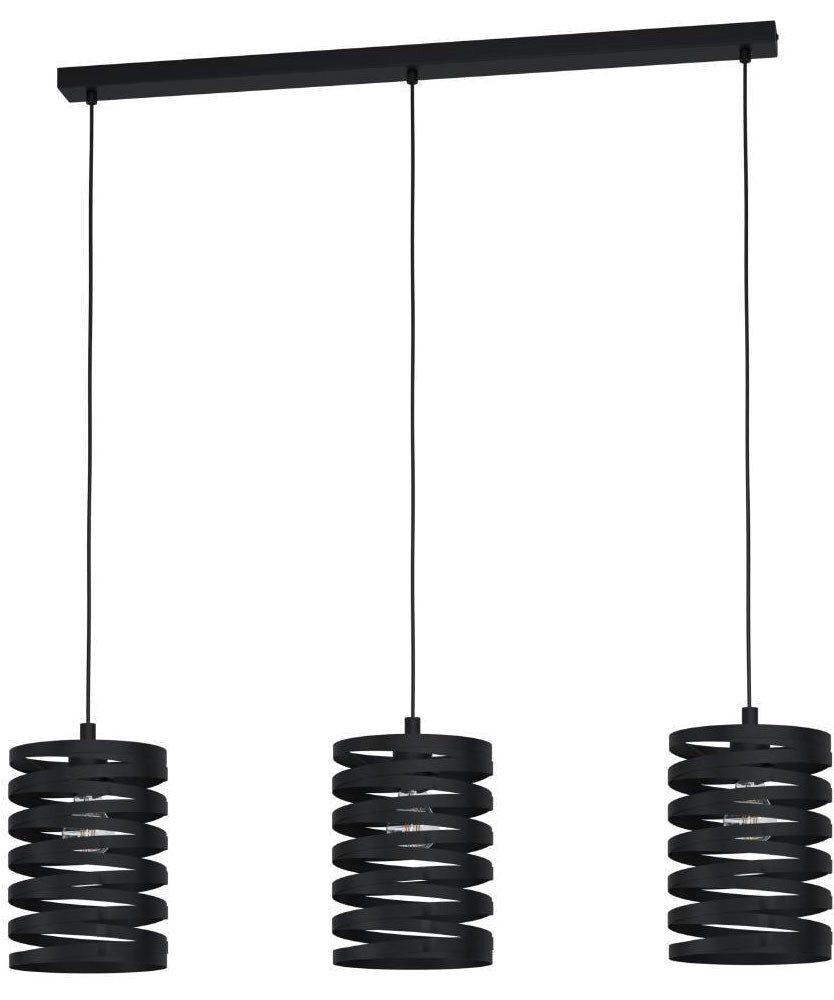 EGLO Hängeleuchte CREMELLA Pendellampe, Stahl, IP20, E27, Esszimmerlampe, Vintage, Lampe, ohne Leuchtmittel, Elegante Hängelampe für Esszimmer, Küche oder Wohnzimmer