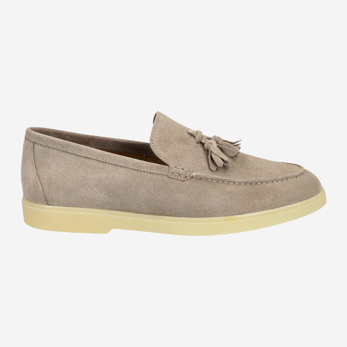 Lüke Schuhe Lüke Schuhe 45302 1 GOBBLESTONE, Slipper in Grau für Herren Slipper