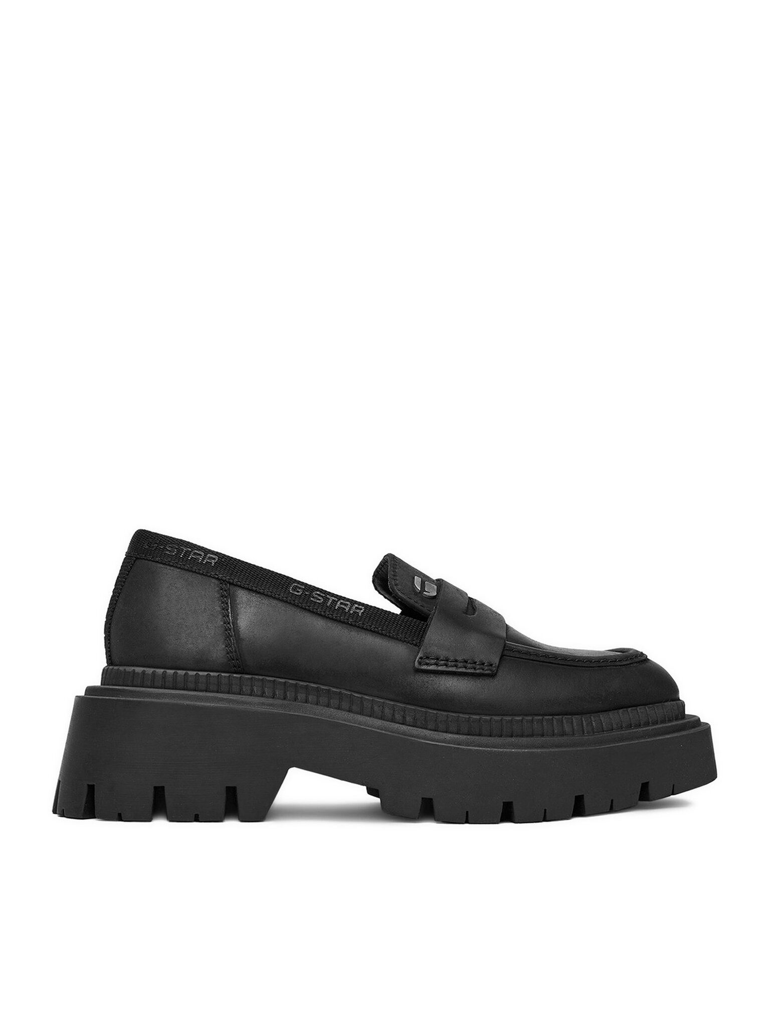G-STAR G Star Raw Frauen-Loafers Schwarzer CEO-WI34-JOSIA-04 Mokassin