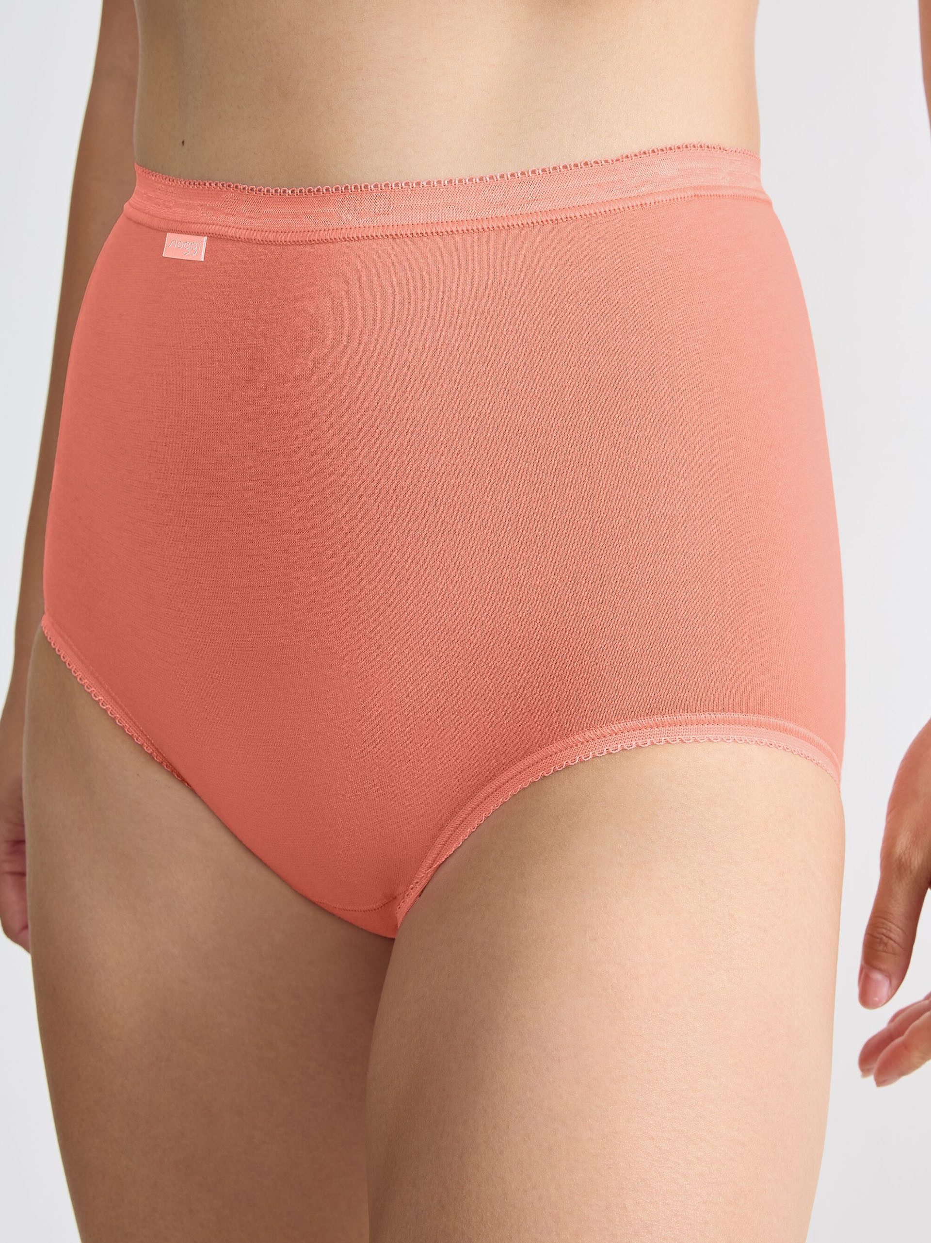 sloggi Maxislip Originals Basic (3-St) Midi-slip panty-s shorts