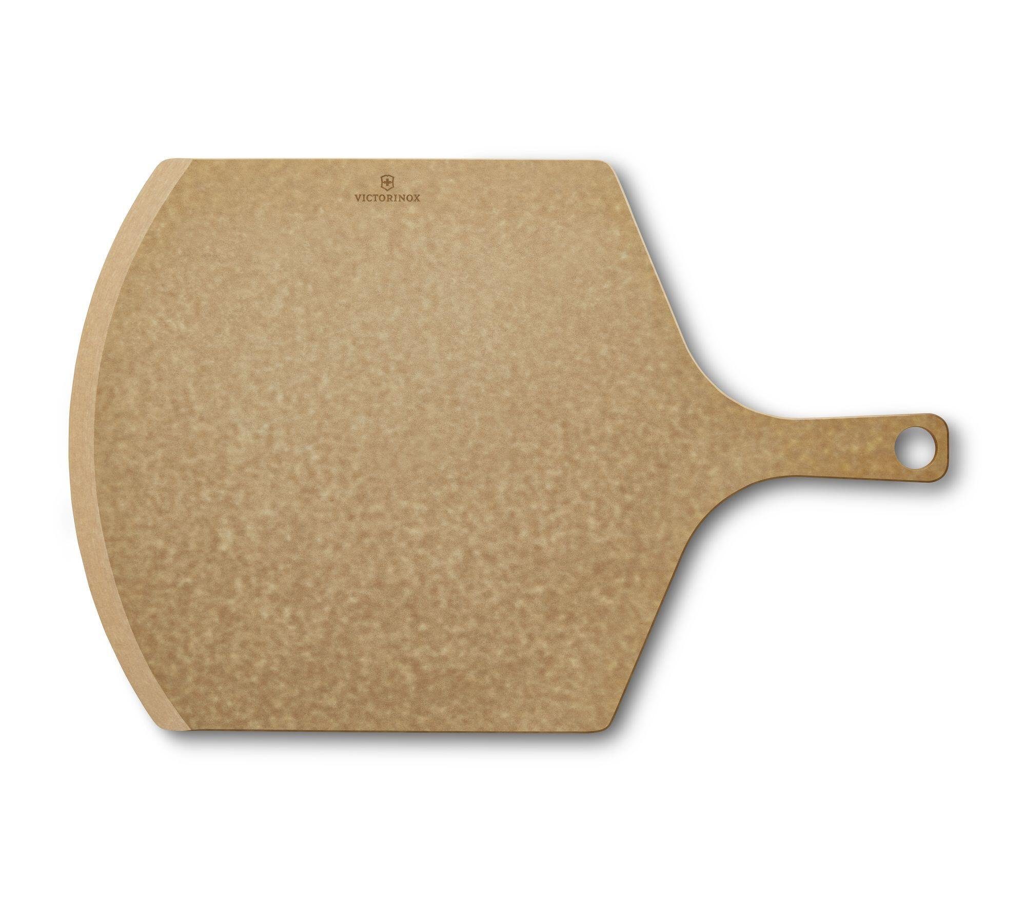 Victorinox Pizzaschneidebrett Pizzaschaufel Pizzaheber Pizzawender braun 53 x 35 cm Schneidebrett