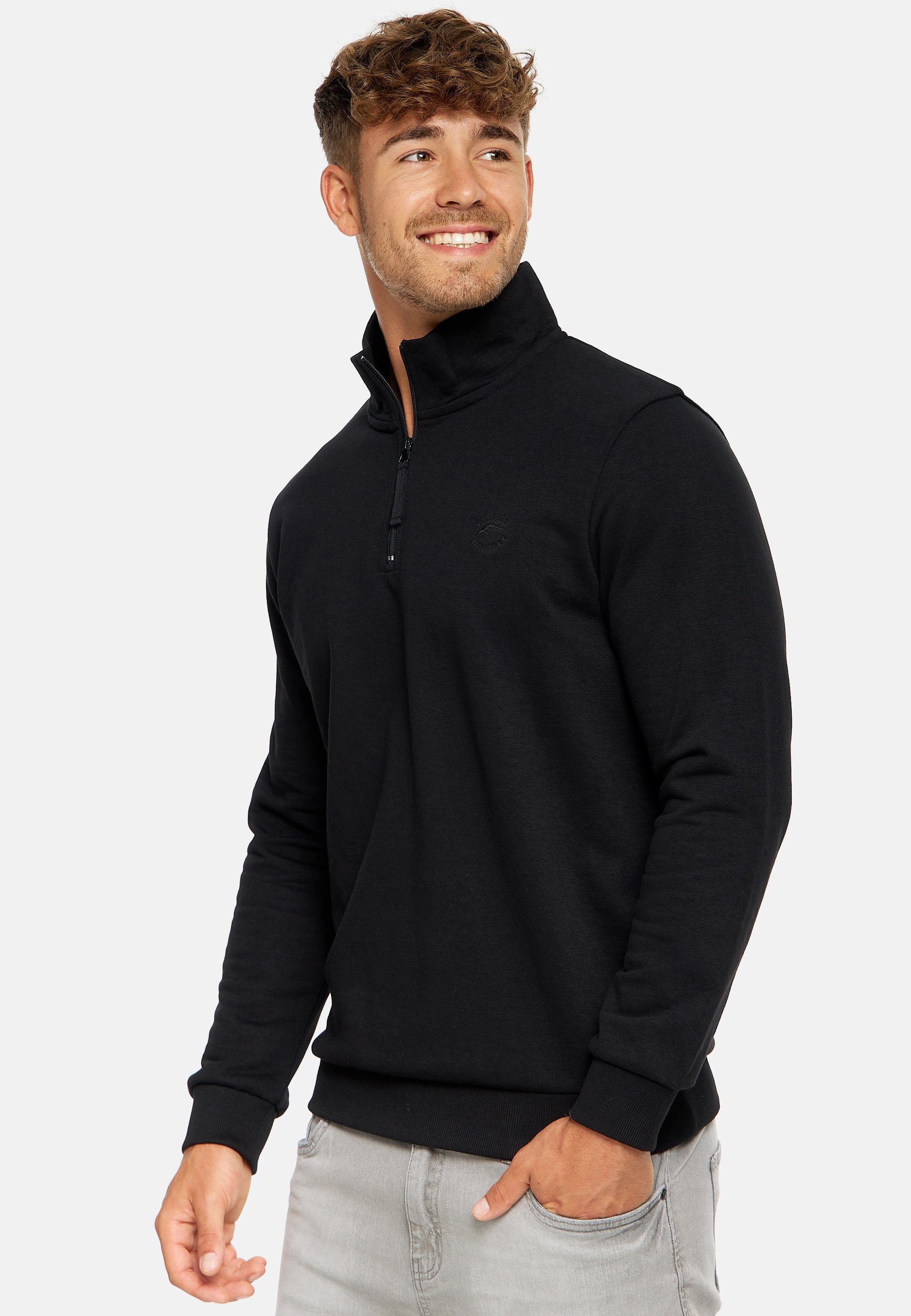 Indicode Sweater Herren INBrandt Sweatshirt Herrenpulli (Sweatshirt)