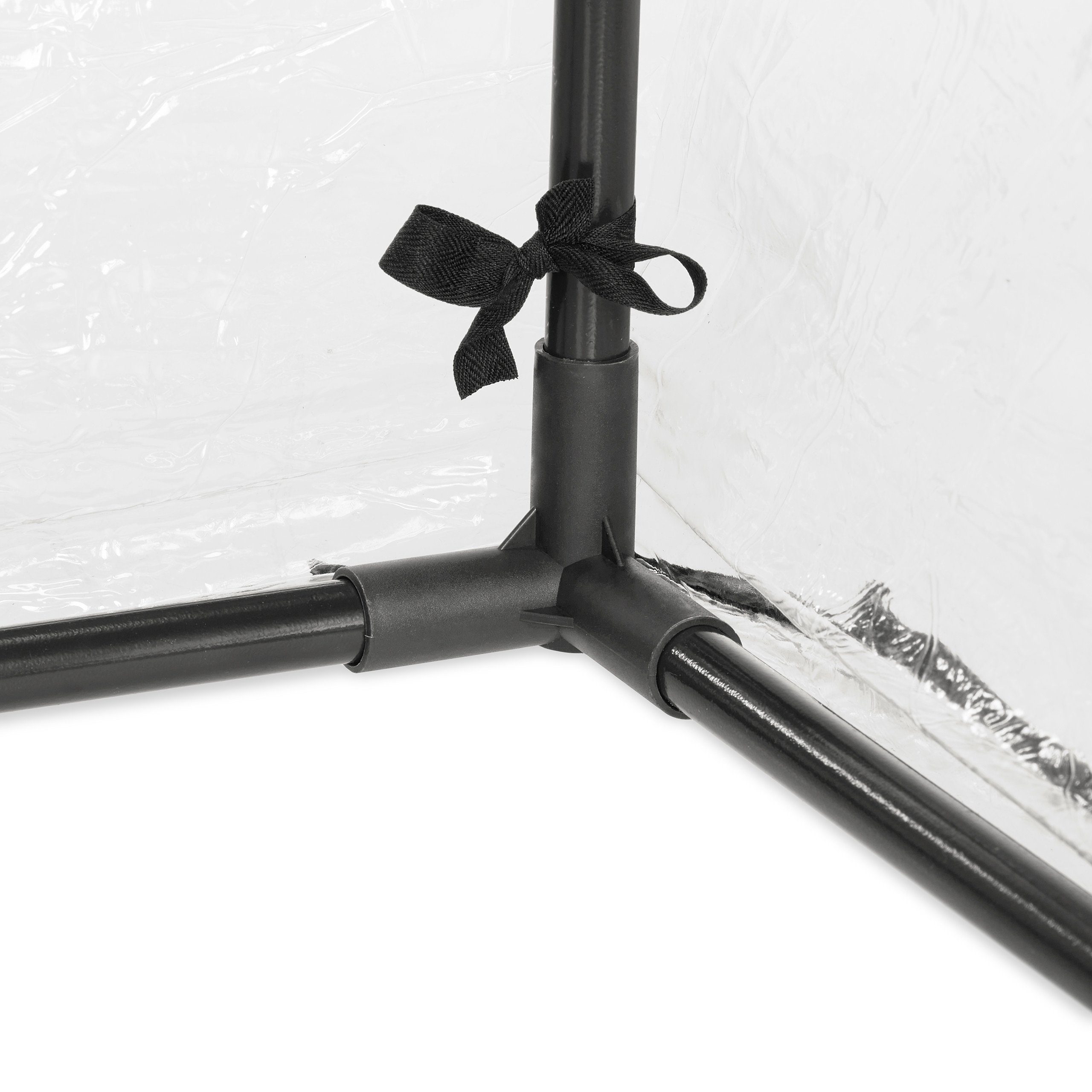 relaxdays Frühbeet Folienfrühbeet PVC mit Tür