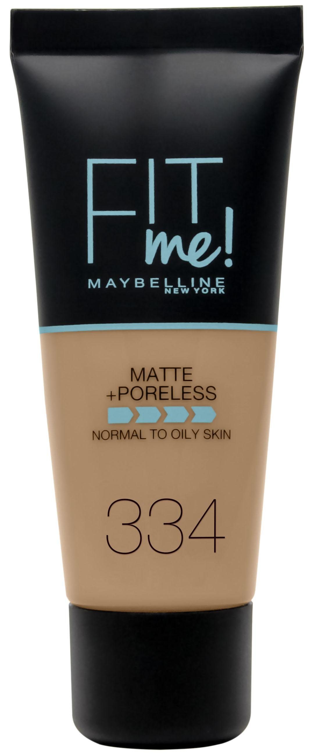 Tan FIT Foundation Warm Nr. Matt&Poreless 334 YORK NEW MAYBELLINE ME