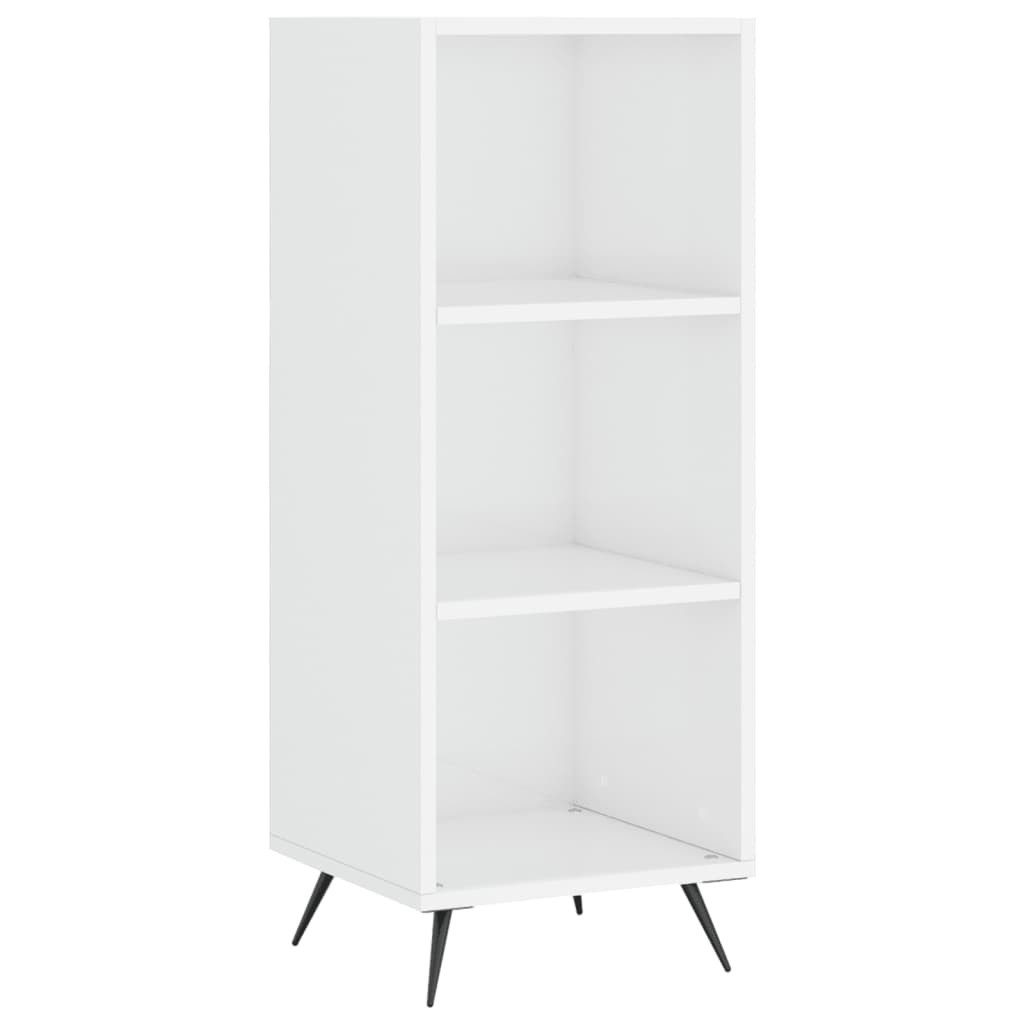 vidaXL Standregal Regalschrank Hochglanz-Weiß 34,5x32,5x90 cm günstig online kaufen