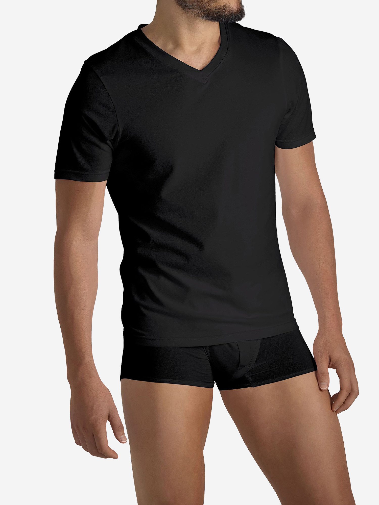 JOOP! Unterziehshirt Everyday (4-St) unterhemd unterzieh-shirt ärmellos