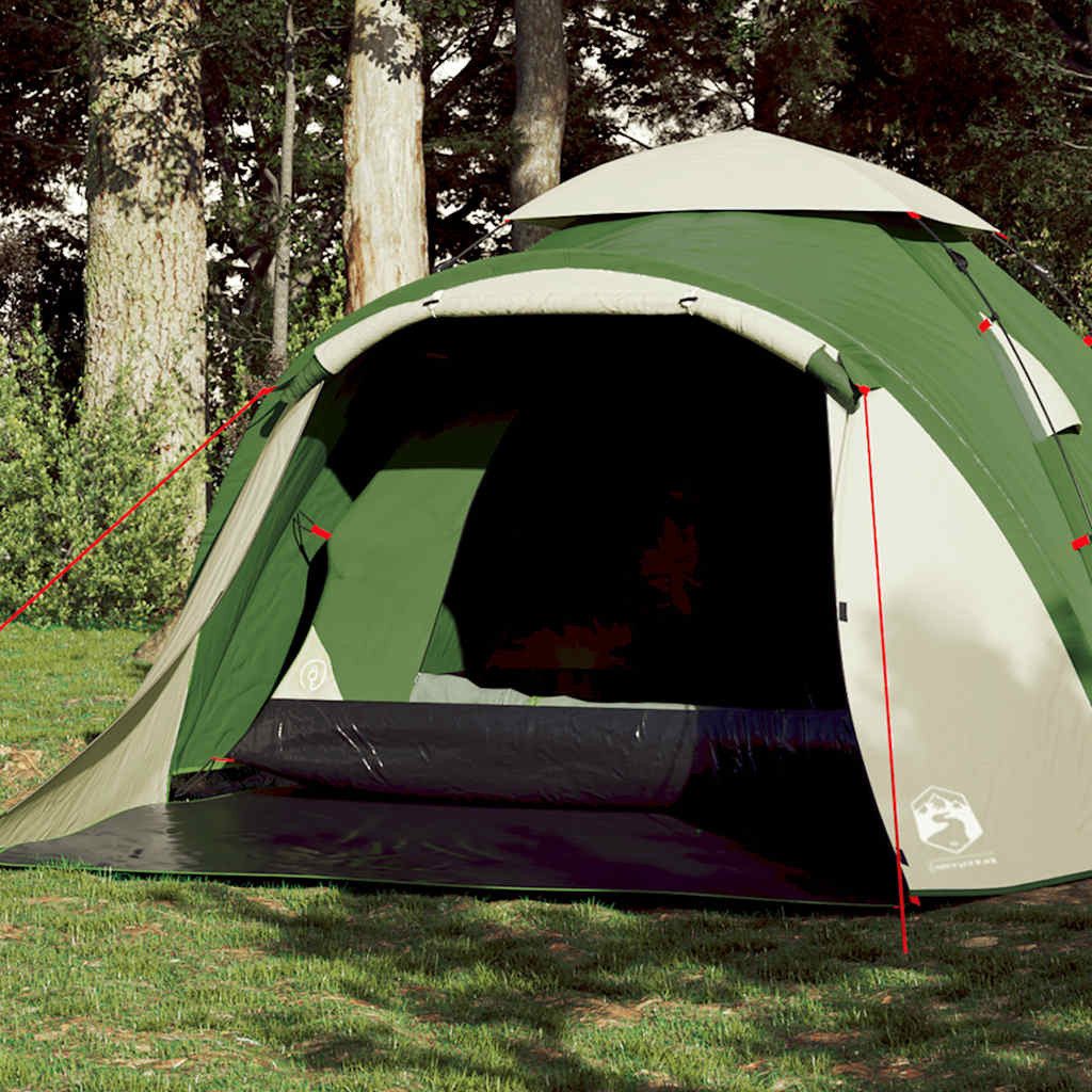 Faltzelt Campingzelt Kuppel 290x220x150 cm Grün