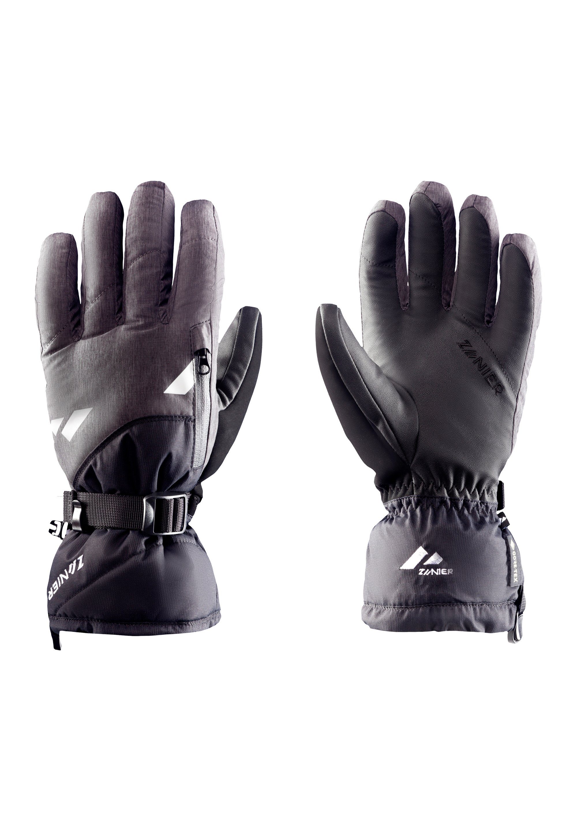 Zanier Multisporthandschuhe RIDE.GTX We focus on gloves Schwarz-Anthrazit
