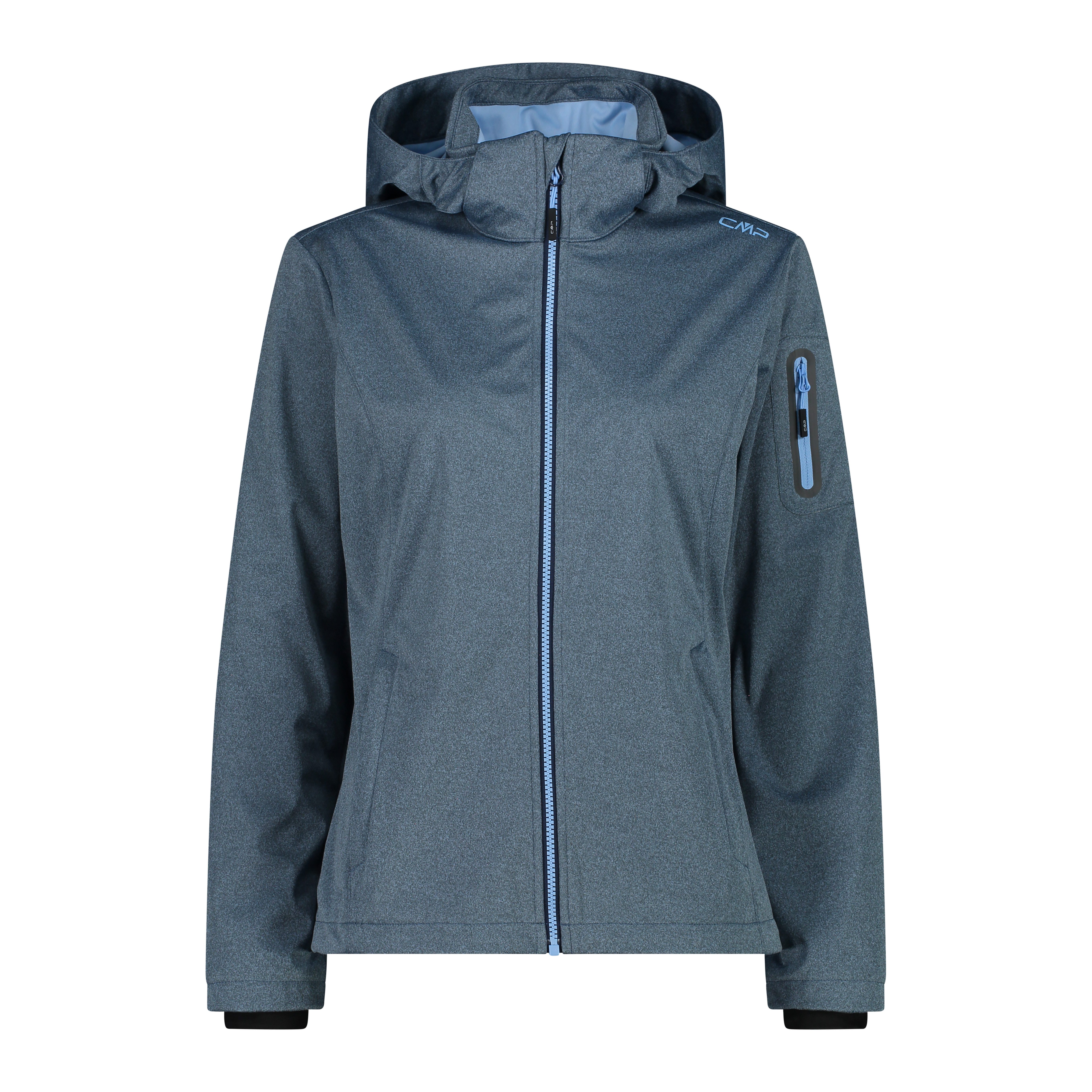 Softshelljacke CMP Damen Softshelljacke Woman Jacket Zip Hood 39A5016M