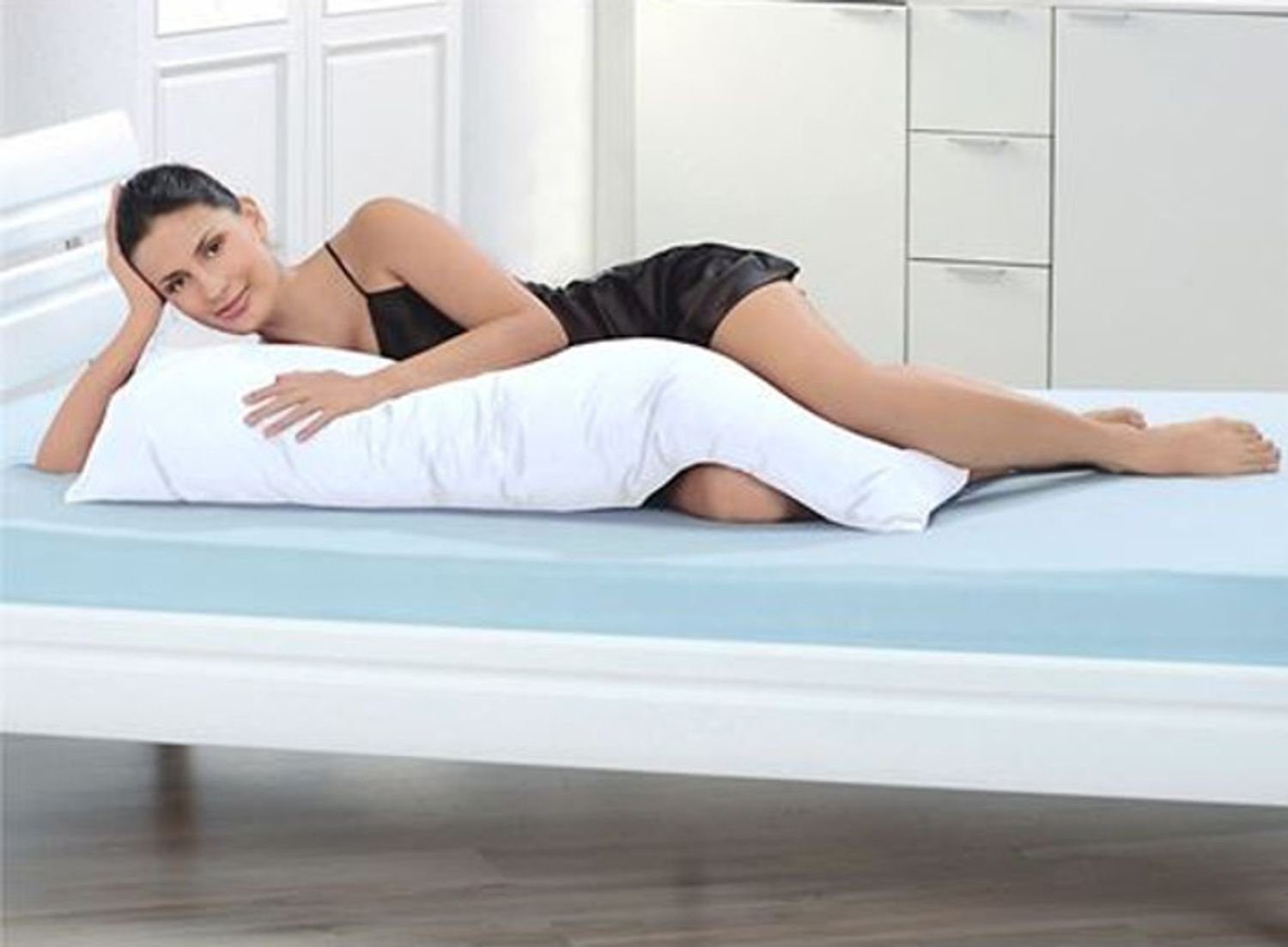 John Cotton Zugluftstopper Seitenschläferkissen Stillkissen Lagerungskissen Funktionskissen