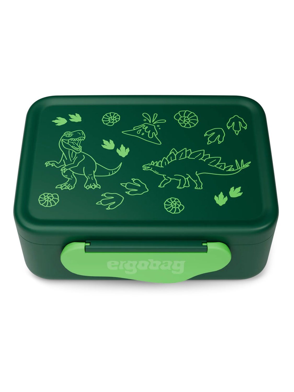 ergobag Lunchbox Brotdose, Kunststoff, (Brotdose, 1-tlg., 1x Brotdose), spülmaschinengeeignet bis 45 Grad, Handwäsche empfohlen