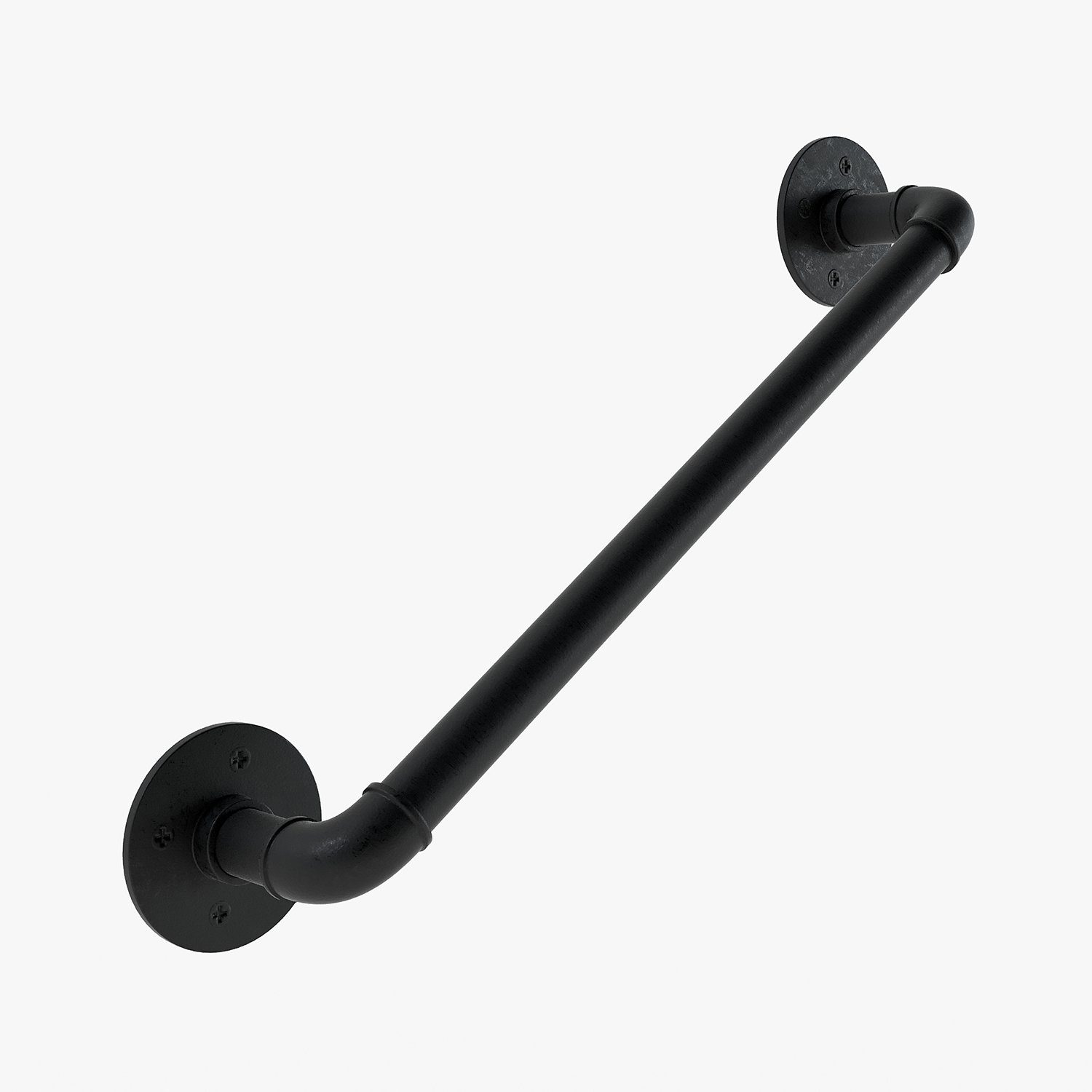 pamo. design Handlauf Treppenhandlauf, 61 cm Gesamtlänge, Treppenführung zur Wandmontage