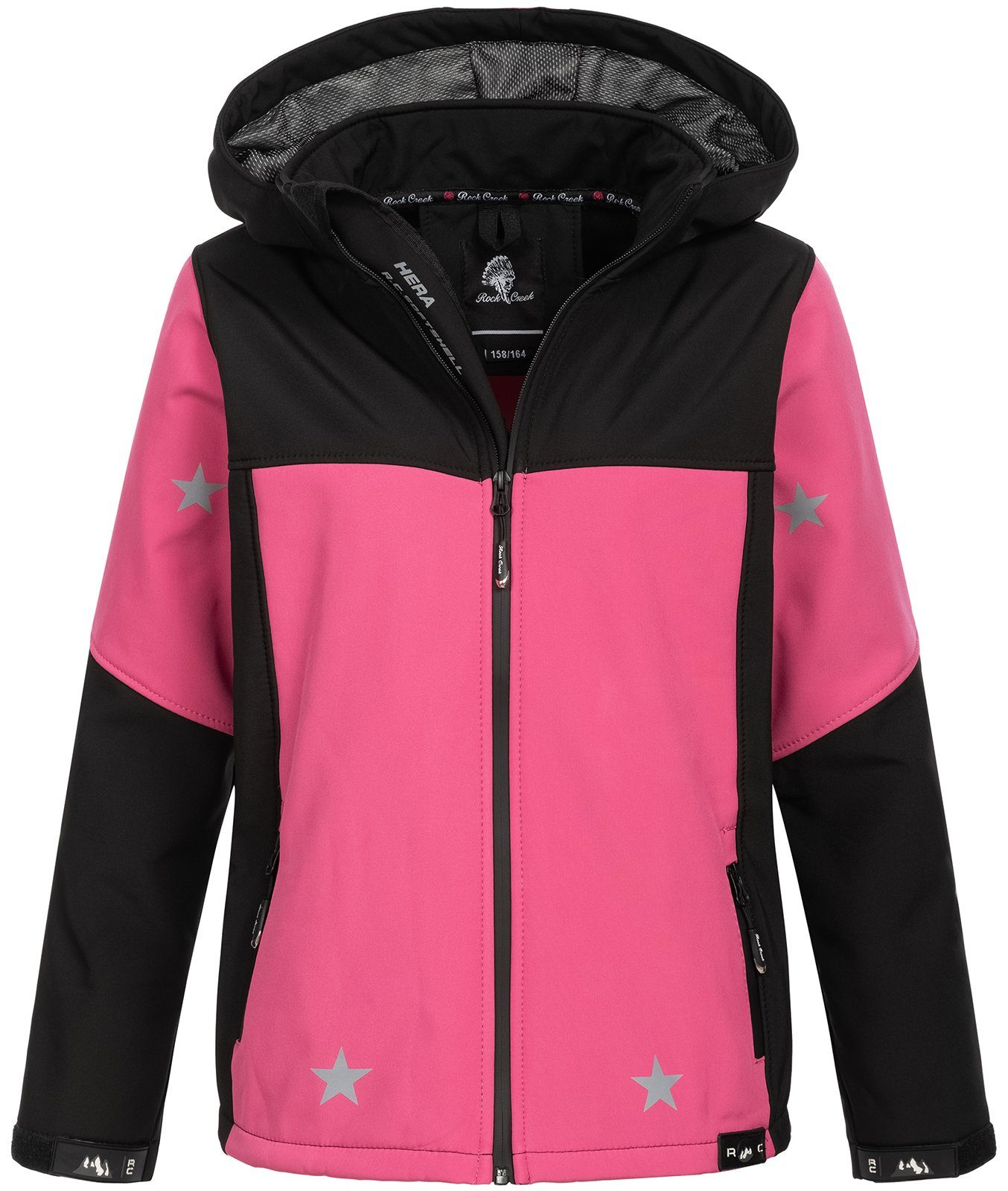 Softshelljacke Kinder Softshelljacke Mädchen KM-100